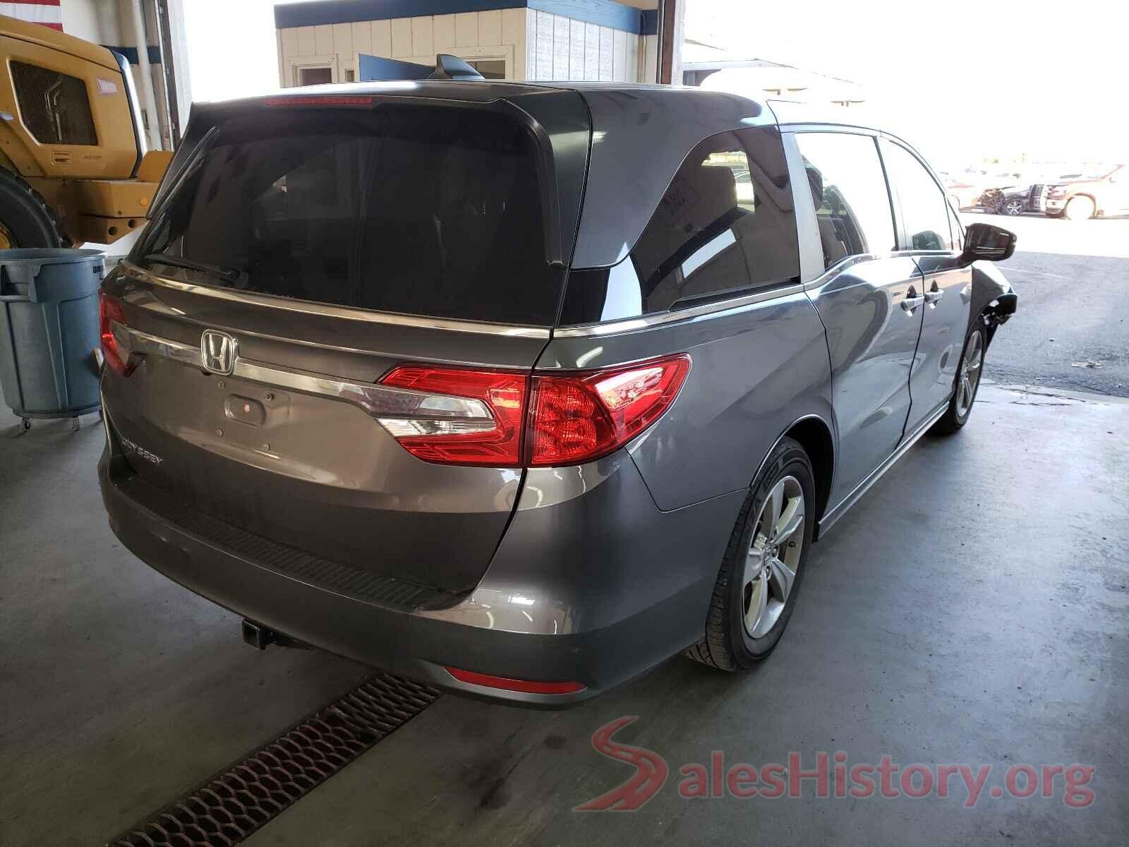 5FNRL6H77KB124306 2019 HONDA ODYSSEY