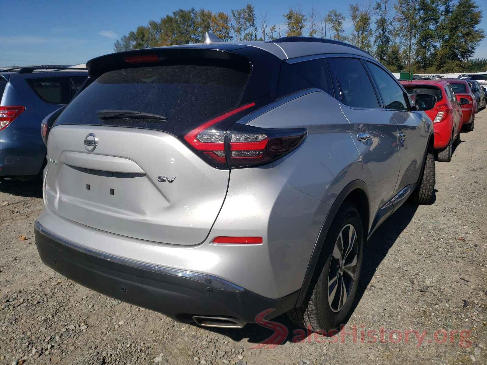 5N1AZ2BJ4LN144892 2020 NISSAN MURANO