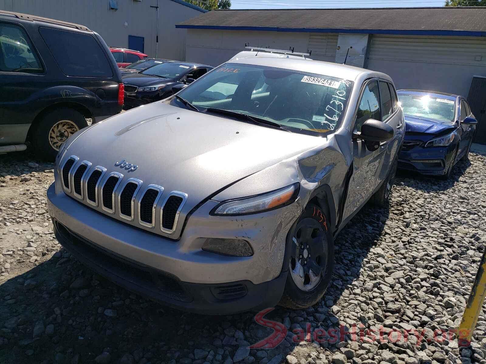 1C4PJMAB7GW267310 2016 JEEP CHEROKEE