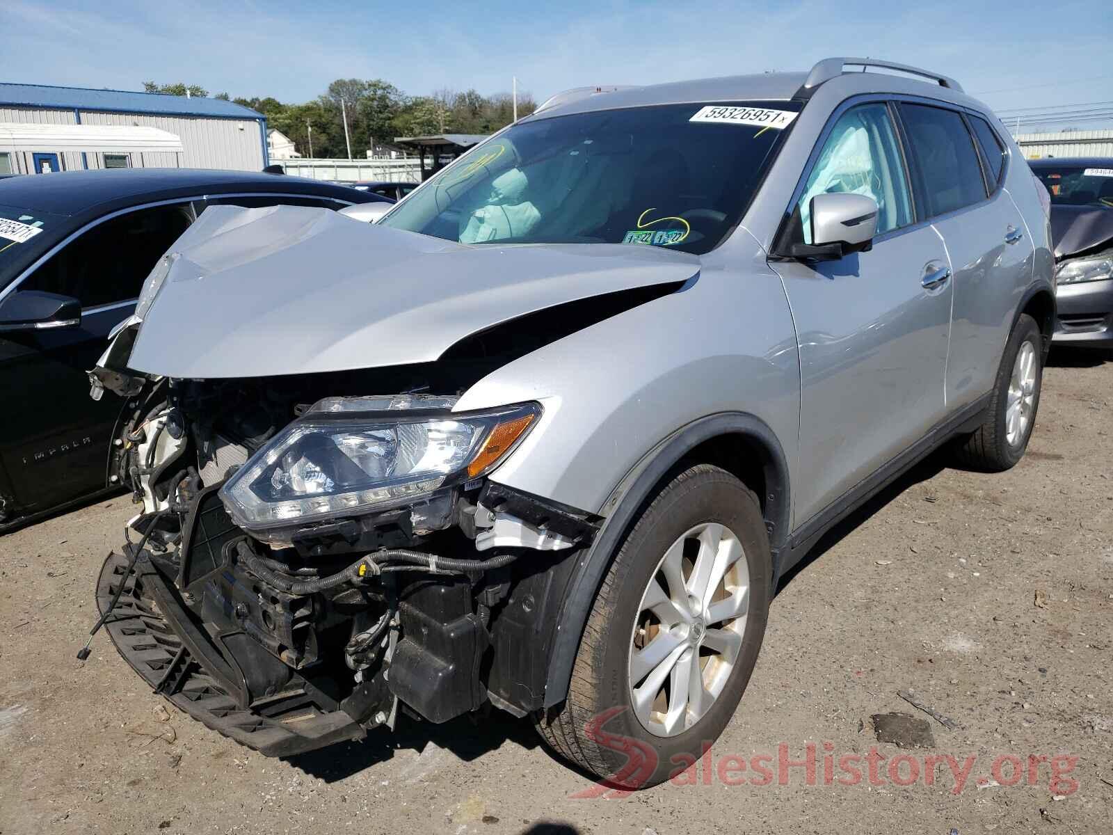 KNMAT2MVXGP728309 2016 NISSAN ROGUE