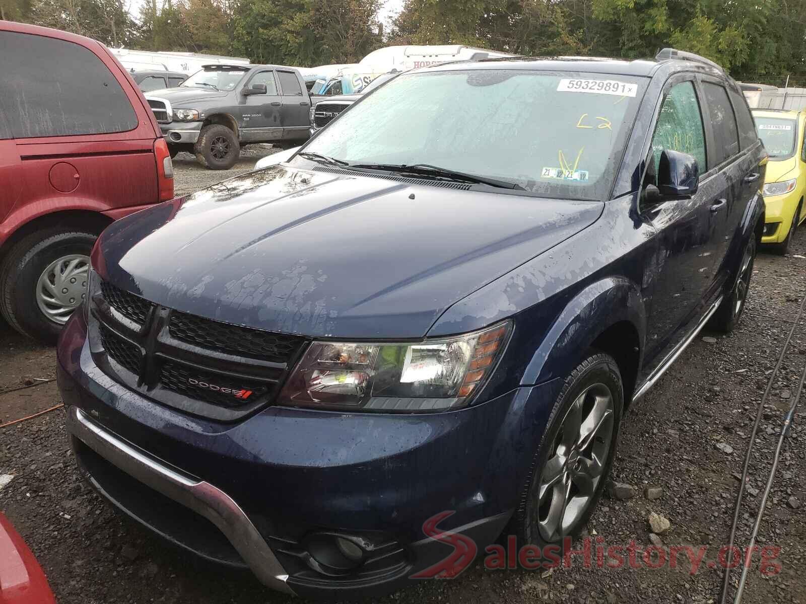 3C4PDCGG7HT554819 2017 DODGE JOURNEY