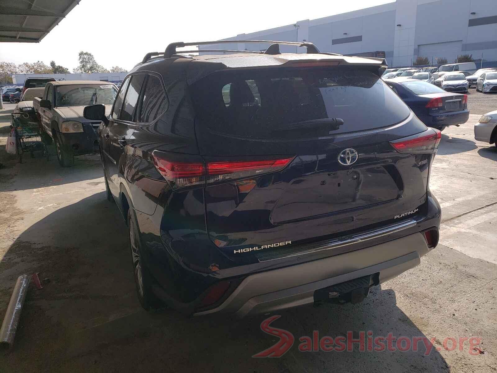 5TDEBRCH1MS034585 2021 TOYOTA HIGHLANDER