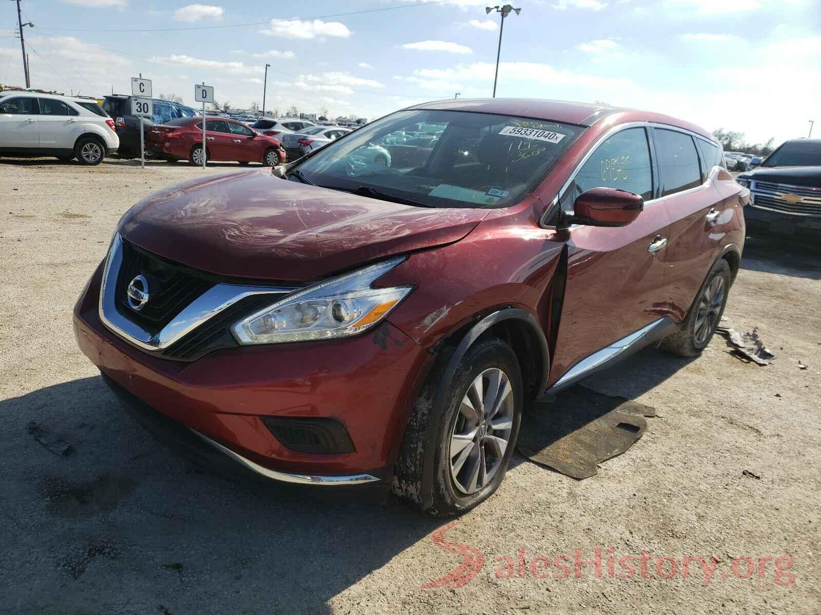 5N1AZ2MG9GN132308 2016 NISSAN MURANO