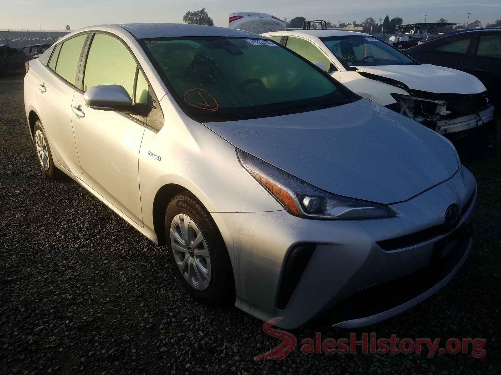 JTDKARFUXL3112215 2020 TOYOTA PRIUS