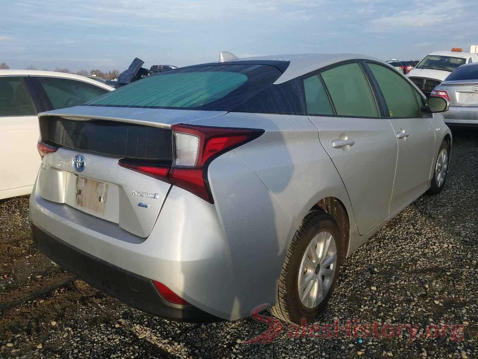 JTDKARFUXL3112215 2020 TOYOTA PRIUS