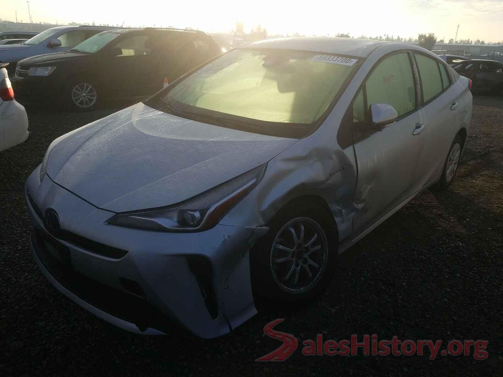 JTDKARFUXL3112215 2020 TOYOTA PRIUS