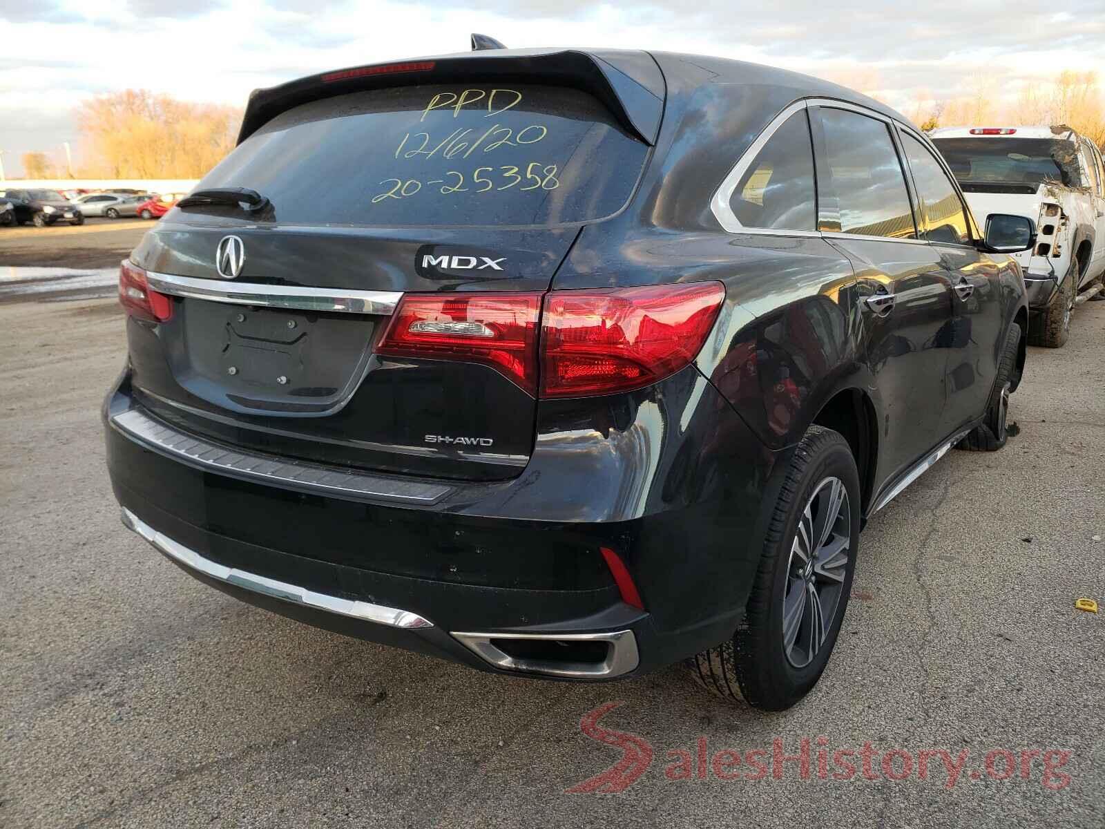 5J8YD4H34HL007672 2017 ACURA MDX