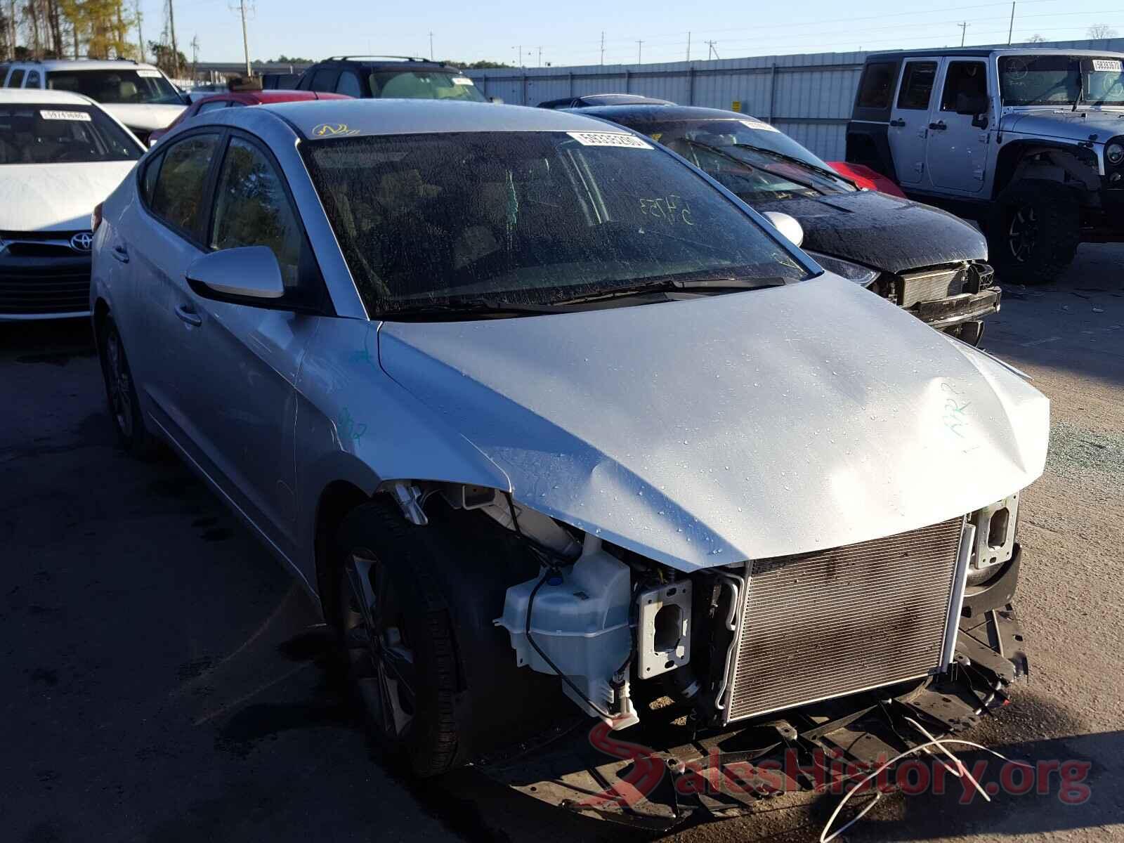 5NPD84LF7JH386809 2018 HYUNDAI ELANTRA