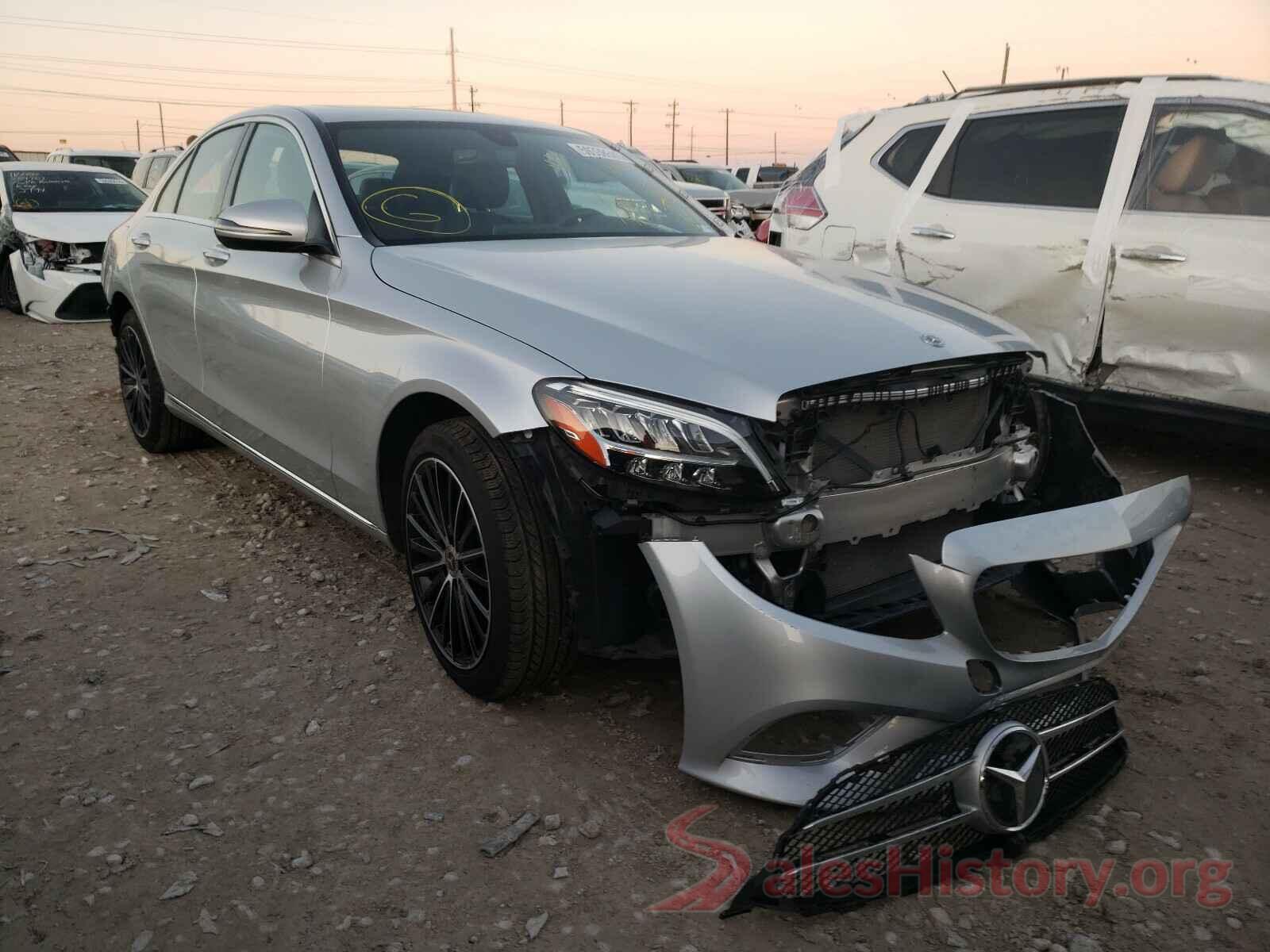 55SWF8EB2LU327635 2020 MERCEDES-BENZ C CLASS