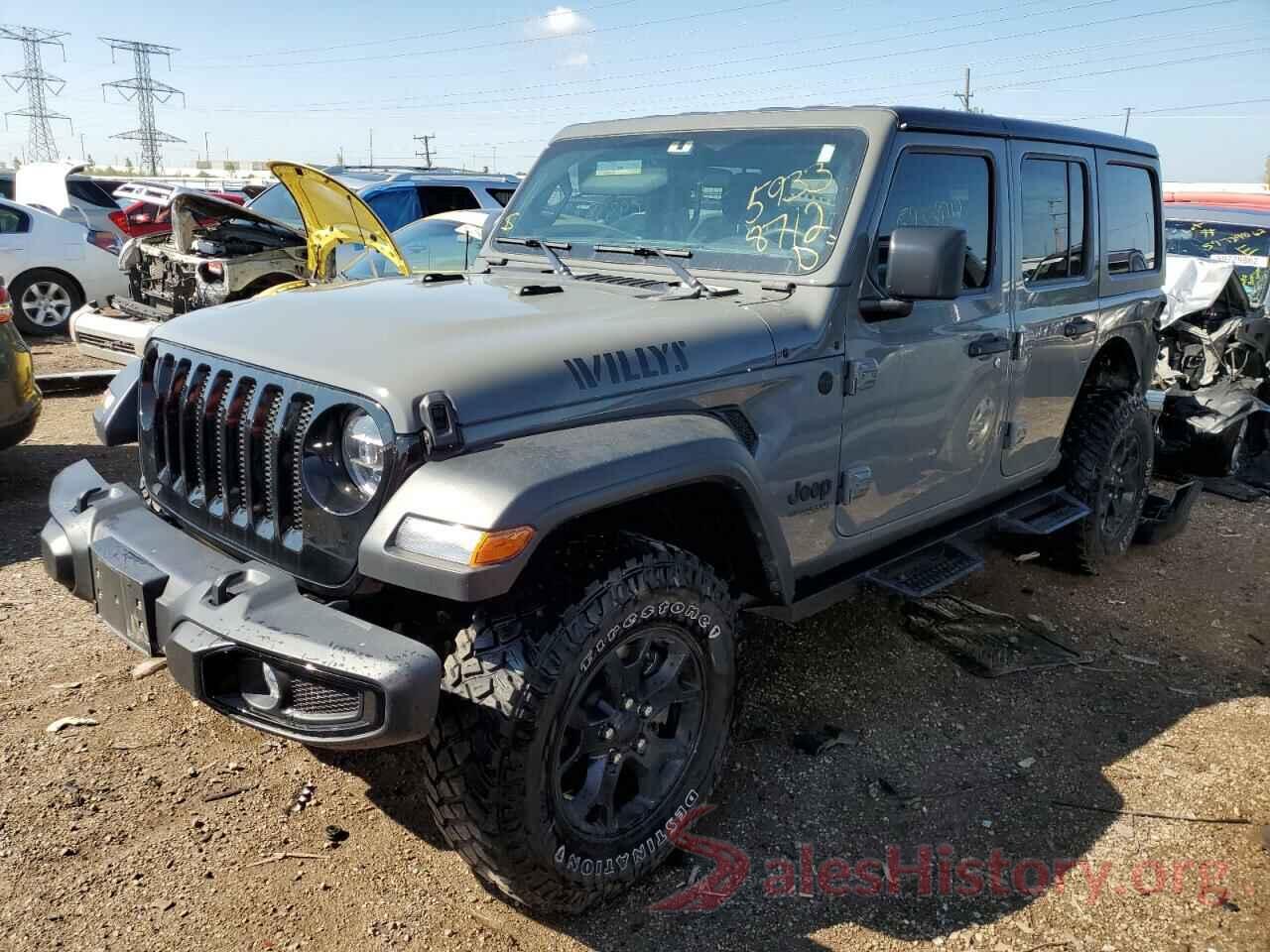 1C4HJXDG9MW613026 2021 JEEP WRANGLER