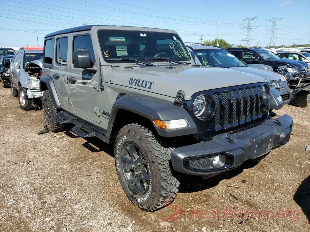 1C4HJXDG9MW613026 2021 JEEP WRANGLER