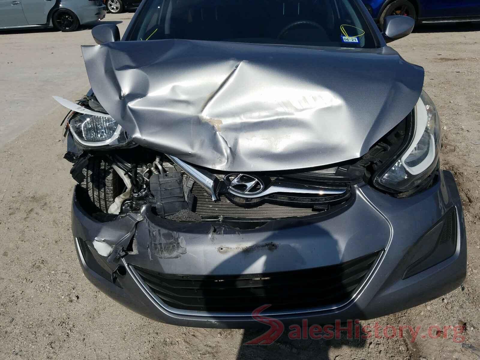 KMHDH4AE0GU511864 2016 HYUNDAI ELANTRA