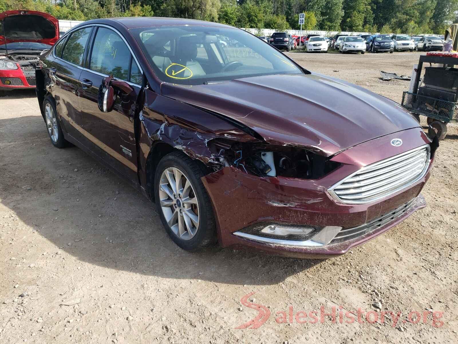 3FA6P0PU0HR291762 2017 FORD FUSION