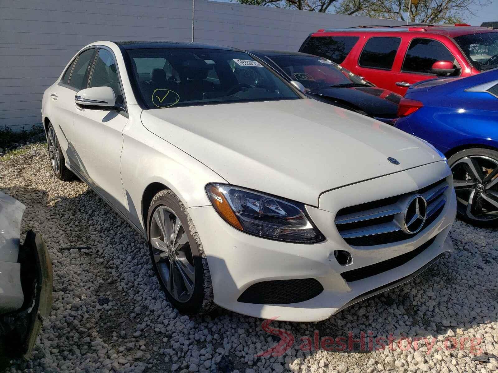 55SWF4JB7JU251664 2018 MERCEDES-BENZ C CLASS