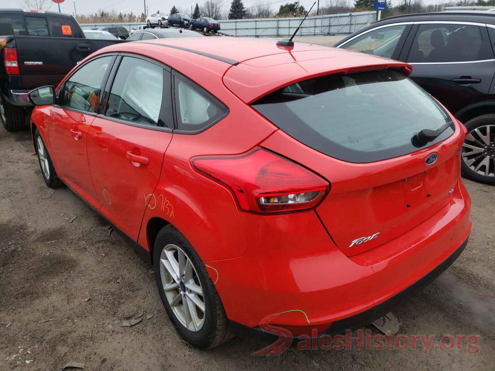 1FADP3K22HL318392 2017 FORD FOCUS