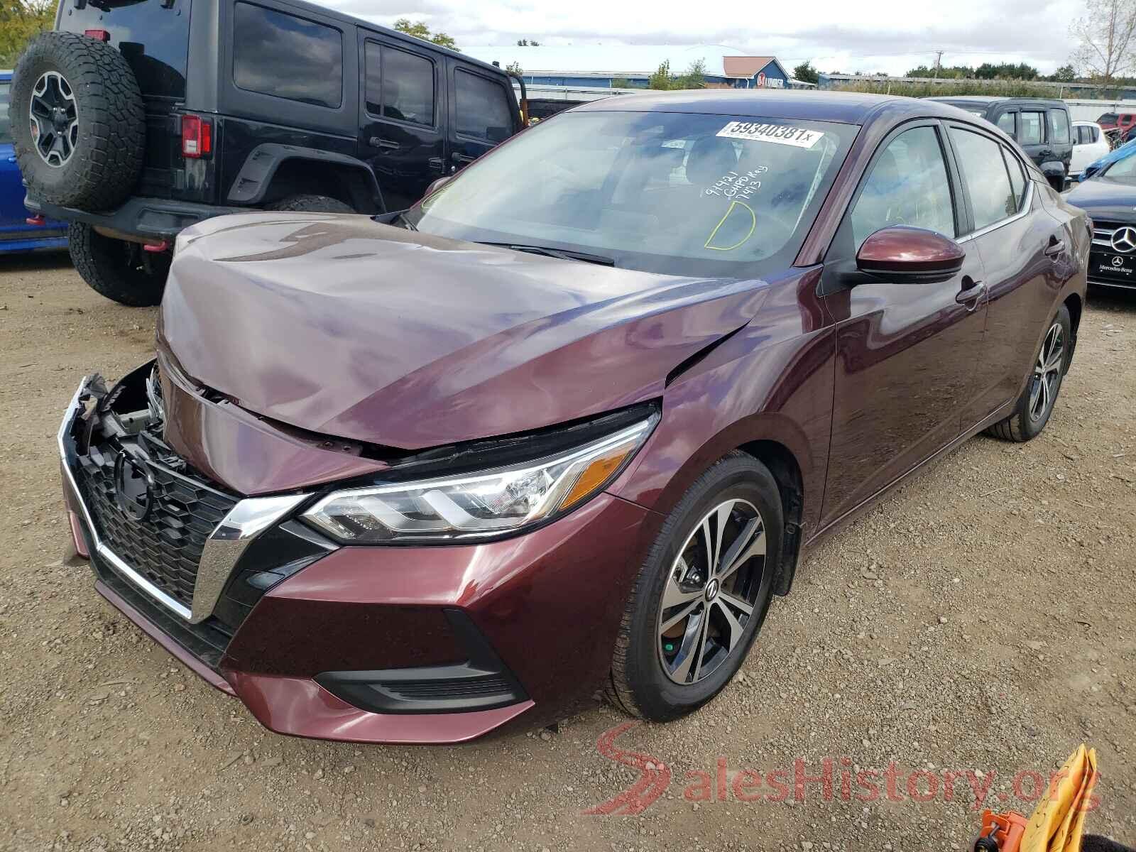 3N1AB8CV1LY281498 2020 NISSAN SENTRA