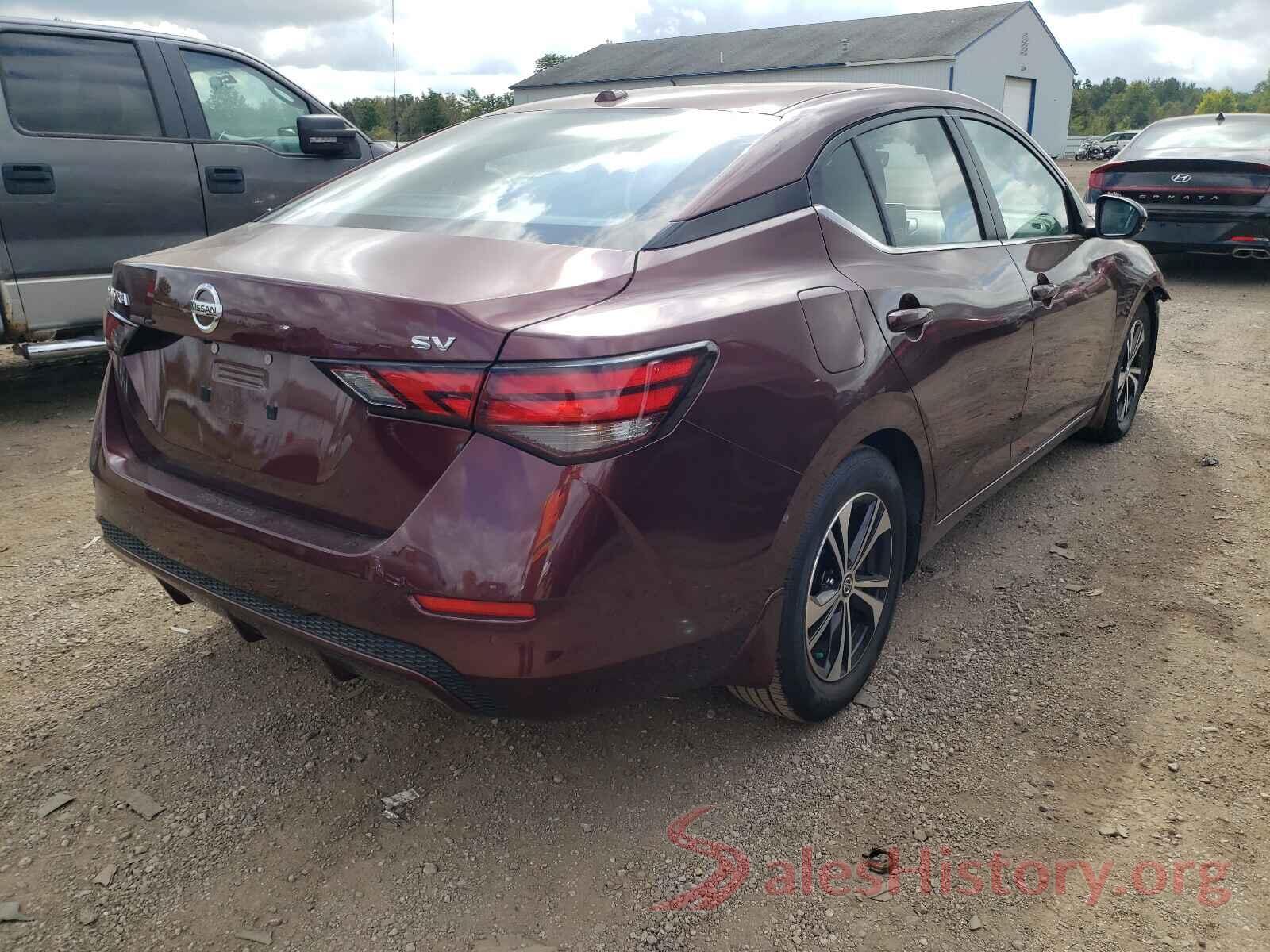 3N1AB8CV1LY281498 2020 NISSAN SENTRA