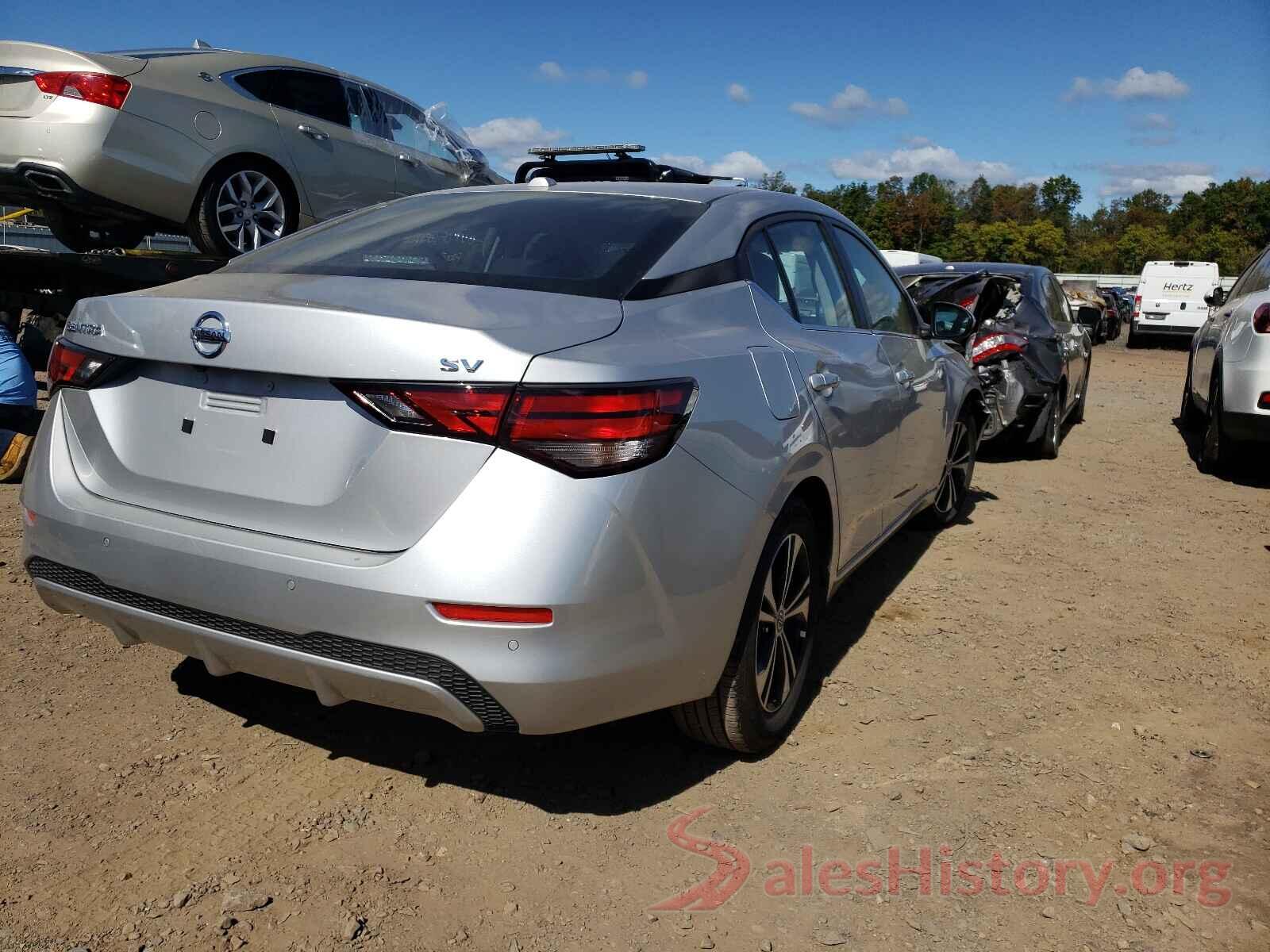 3N1AB8CV8MY293150 2021 NISSAN SENTRA