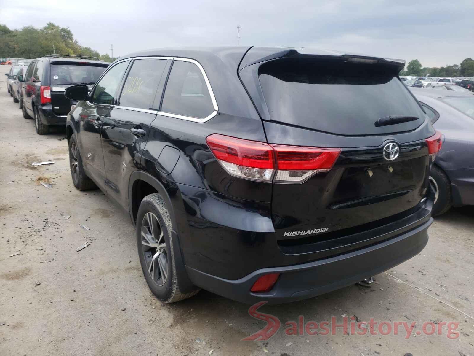 5TDBZRFH9KS946159 2019 TOYOTA HIGHLANDER