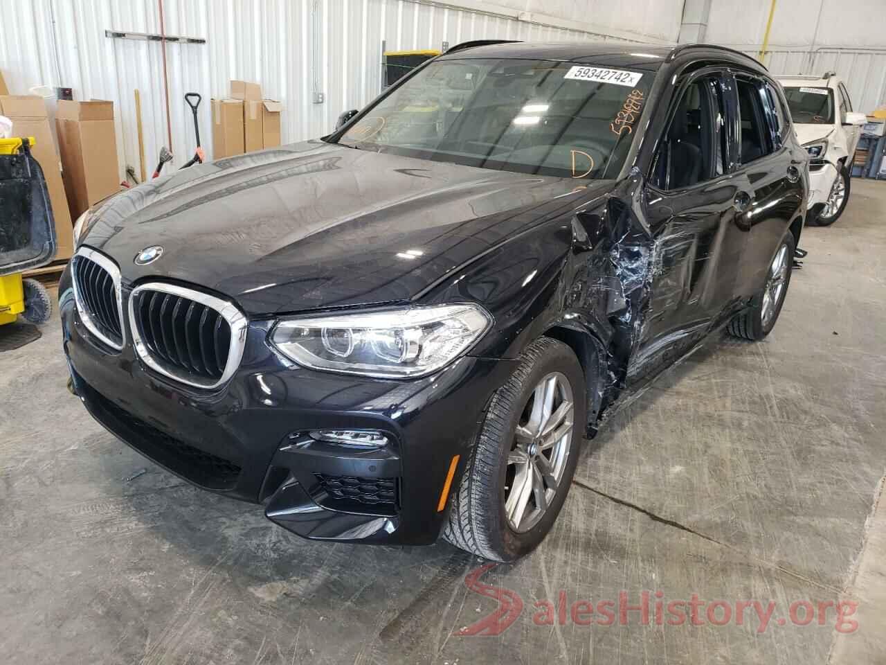 5UXTY5C01M9E60608 2021 BMW X3