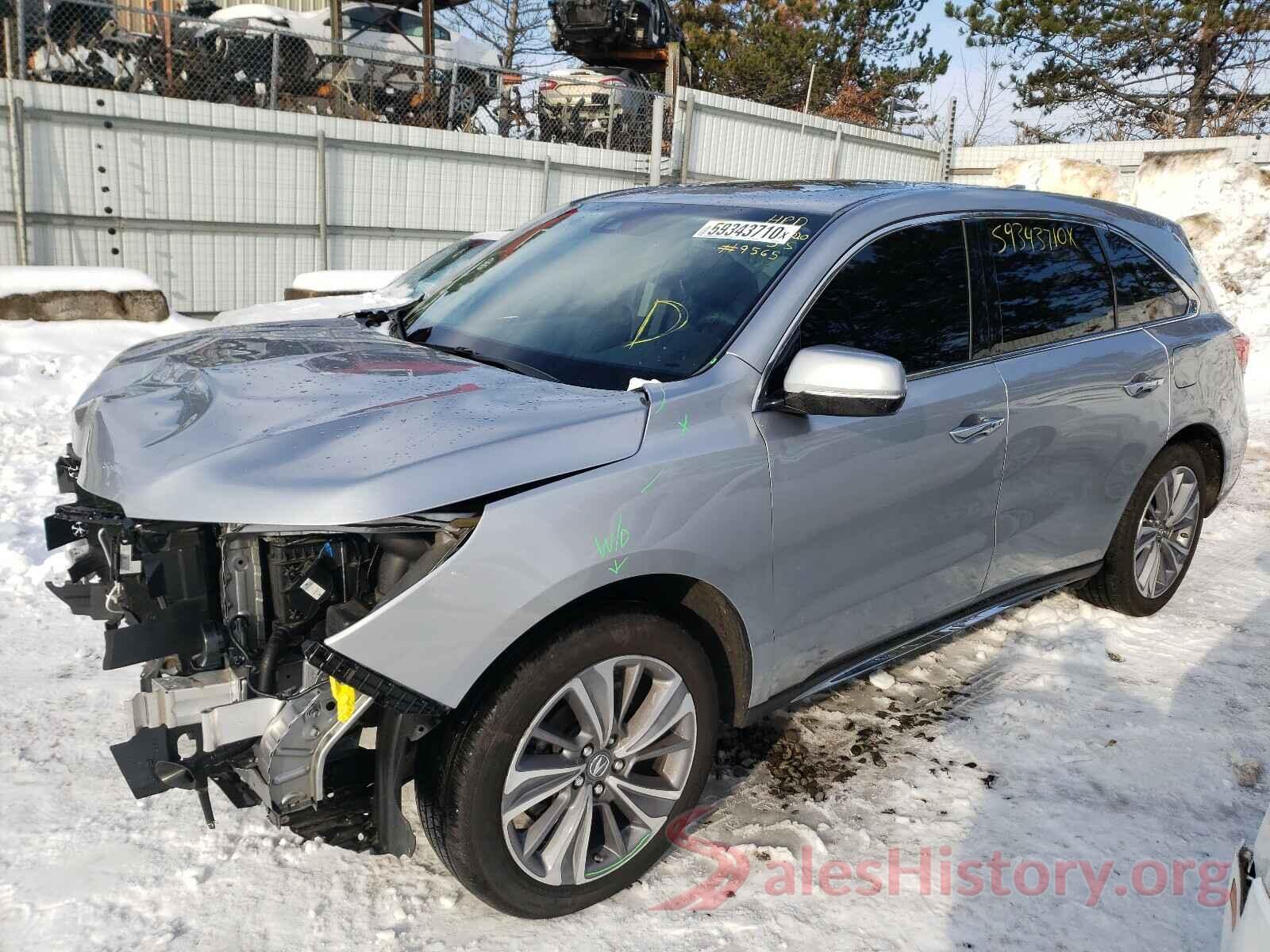 5J8YD4H59JL006346 2018 ACURA MDX