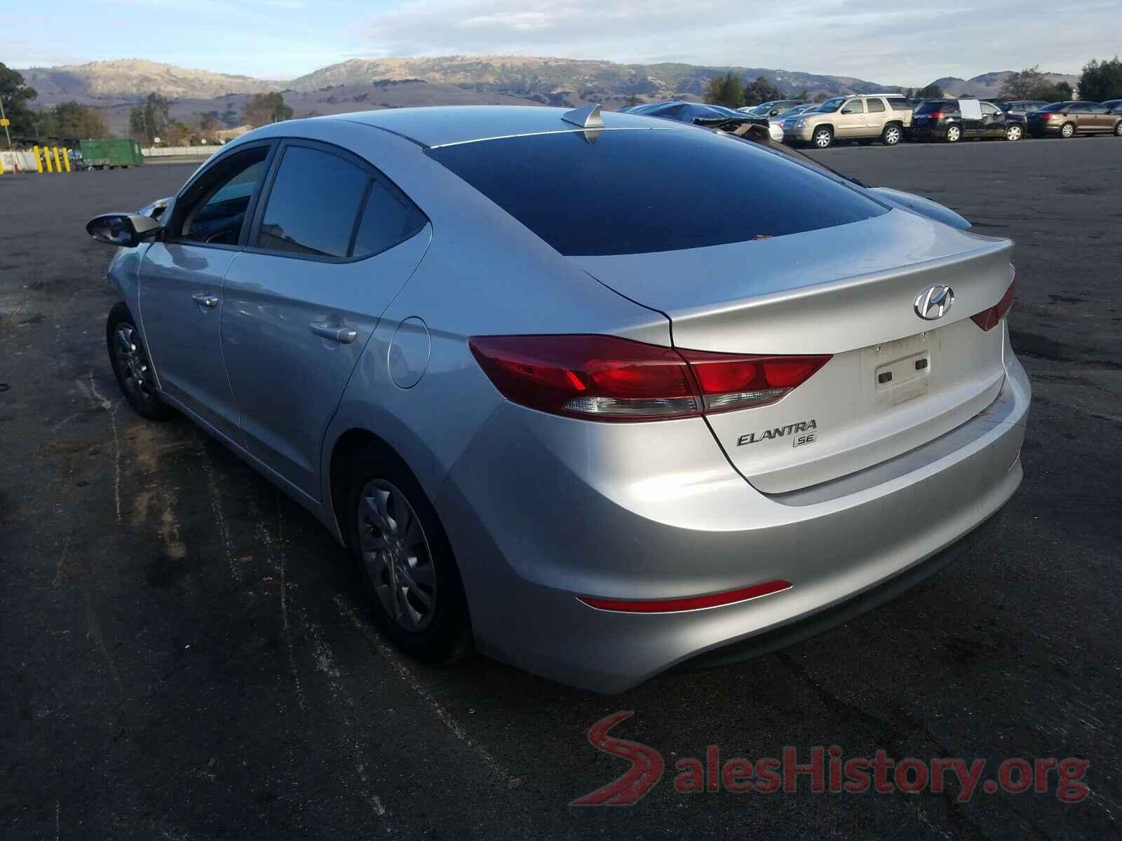 KMHD74LF6HU085043 2017 HYUNDAI ELANTRA