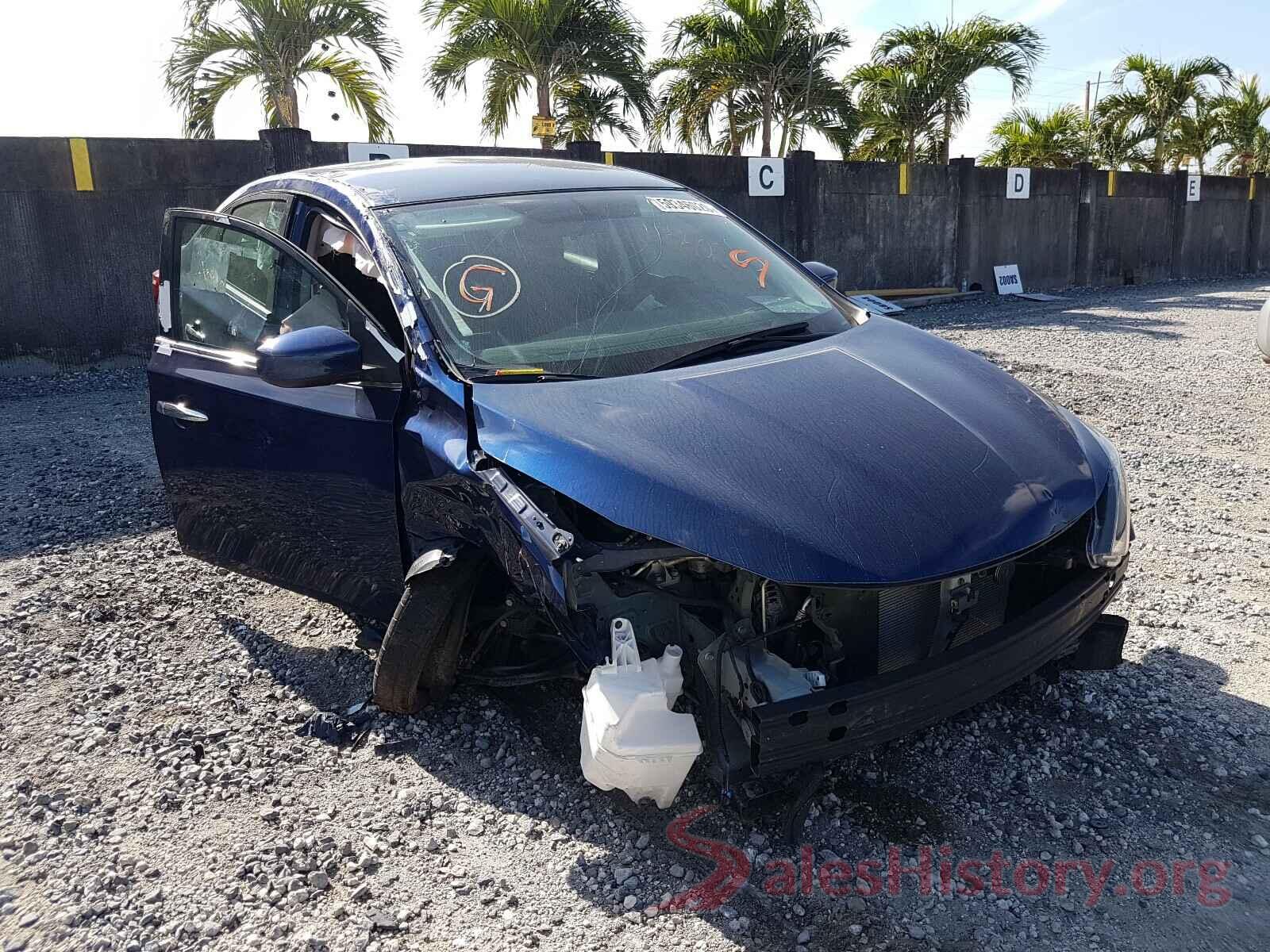 3N1AB7AP1KY267016 2019 NISSAN SENTRA