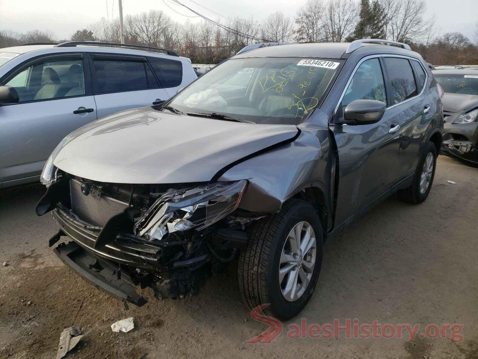 KNMAT2MV0GP640563 2016 NISSAN ROGUE