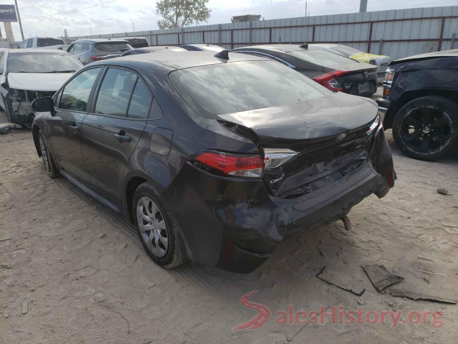 5YFEPRAE4LP105747 2020 TOYOTA COROLLA