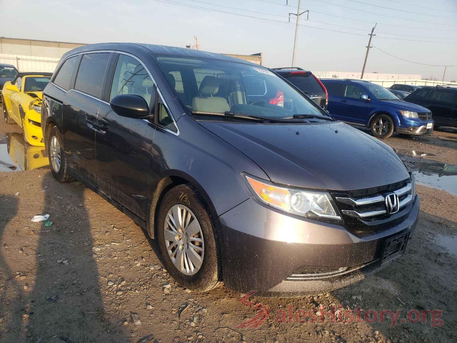 5FNRL5H25GB029829 2016 HONDA ODYSSEY