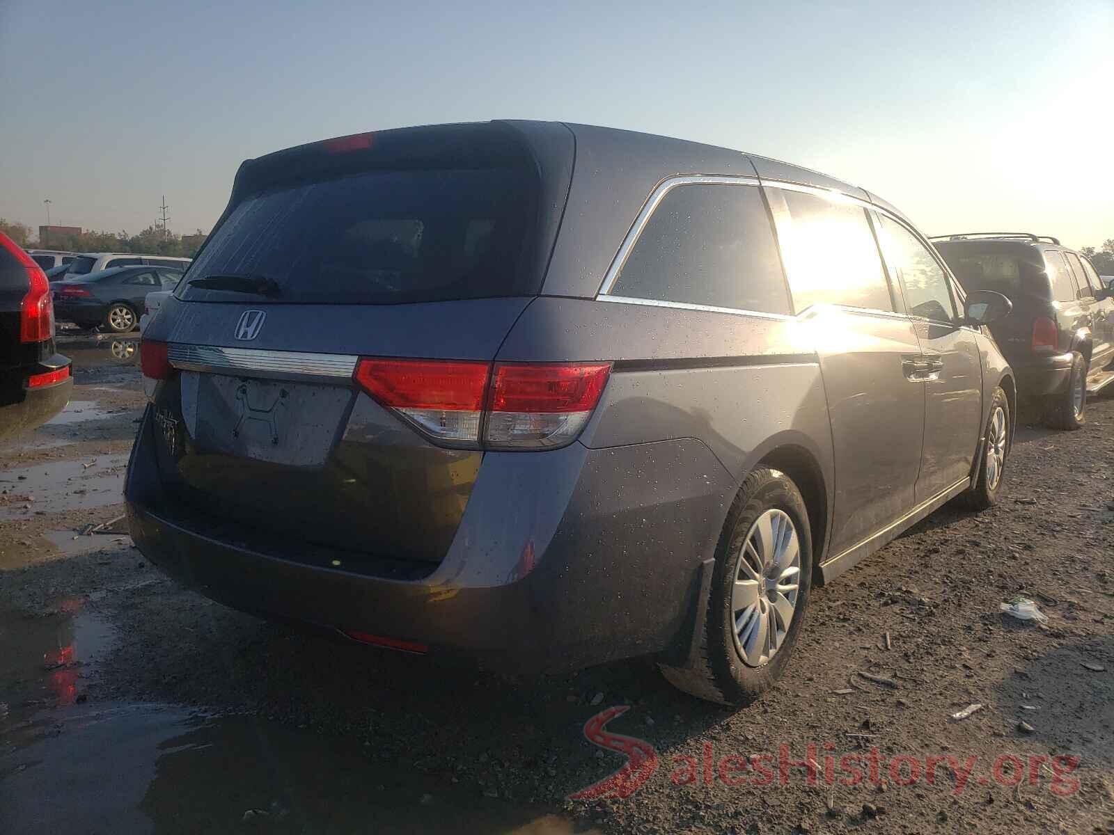 5FNRL5H25GB029829 2016 HONDA ODYSSEY