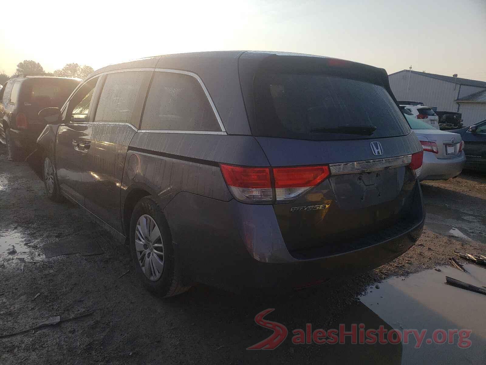 5FNRL5H25GB029829 2016 HONDA ODYSSEY