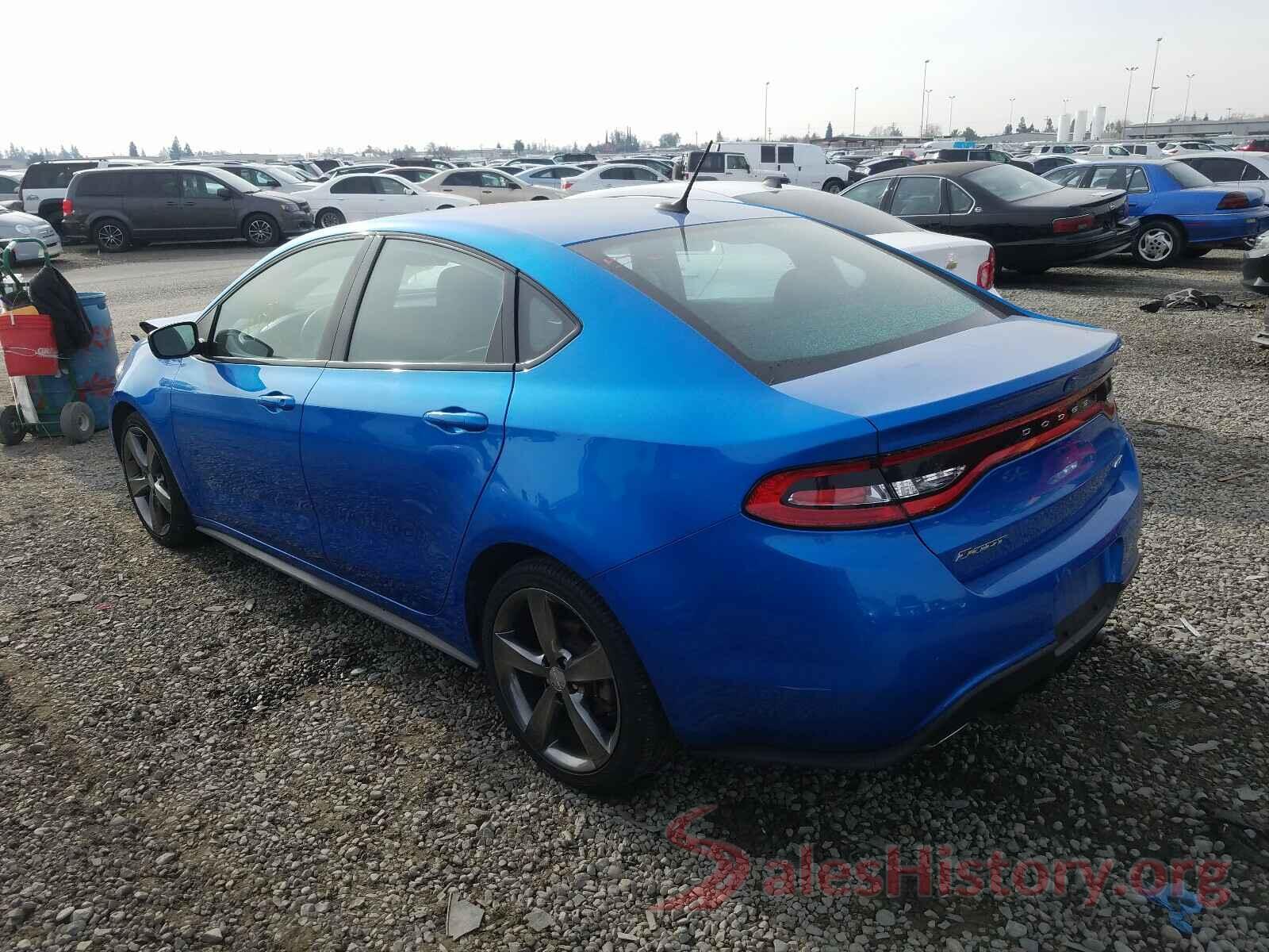 1C3CDFEB1GD539099 2016 DODGE DART