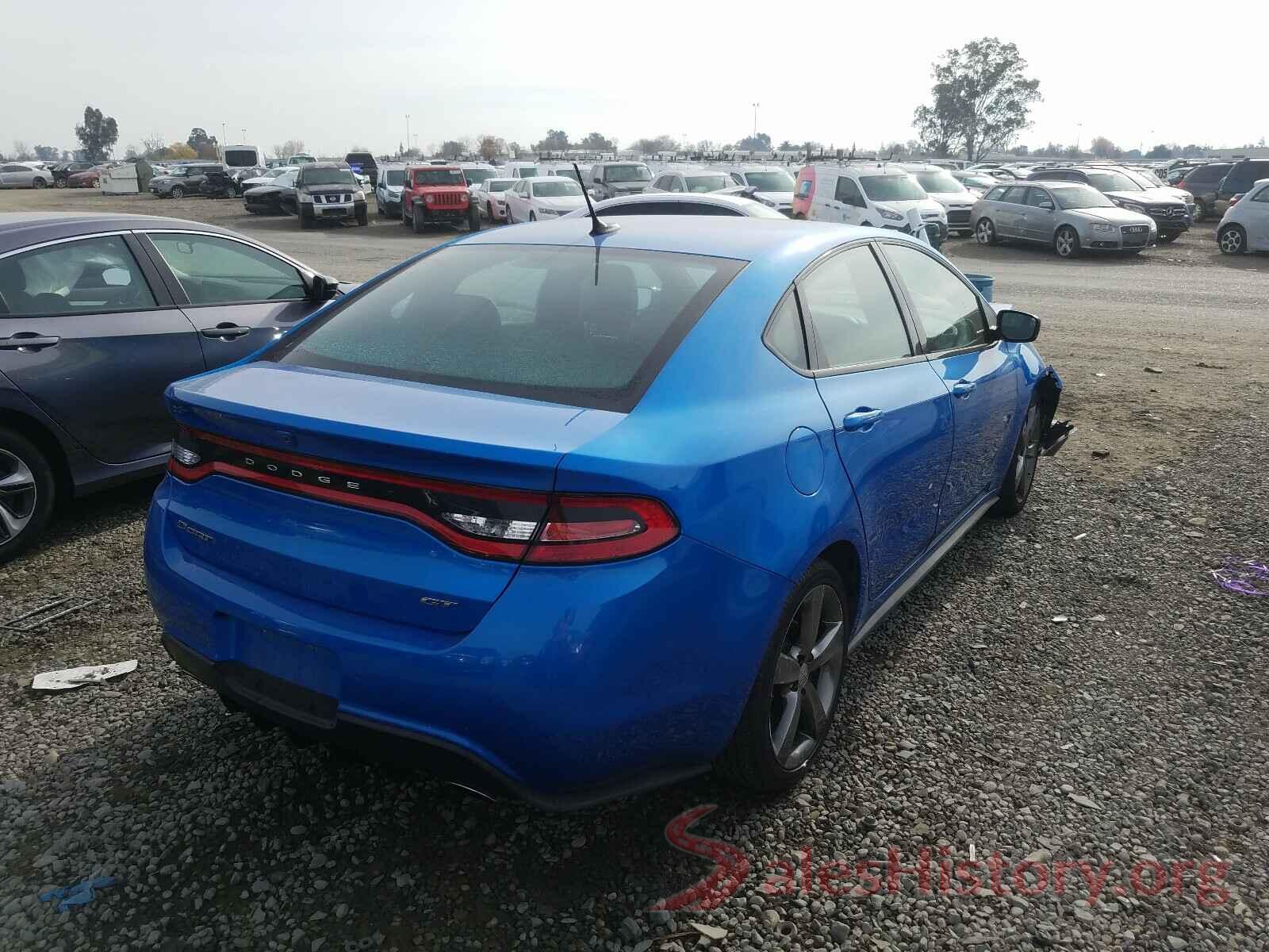 1C3CDFEB1GD539099 2016 DODGE DART