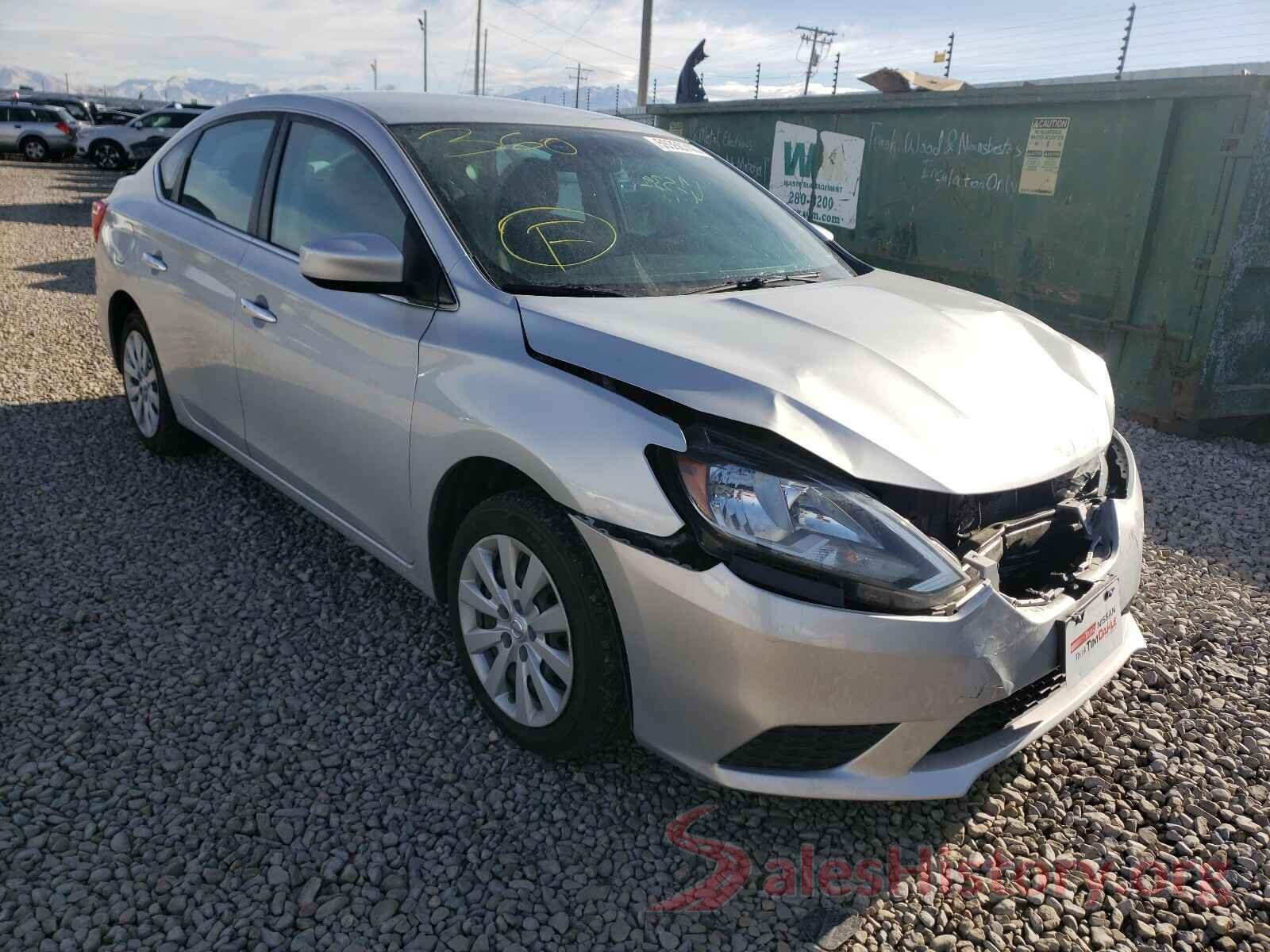 3N1AB7AP9HY335569 2017 NISSAN SENTRA