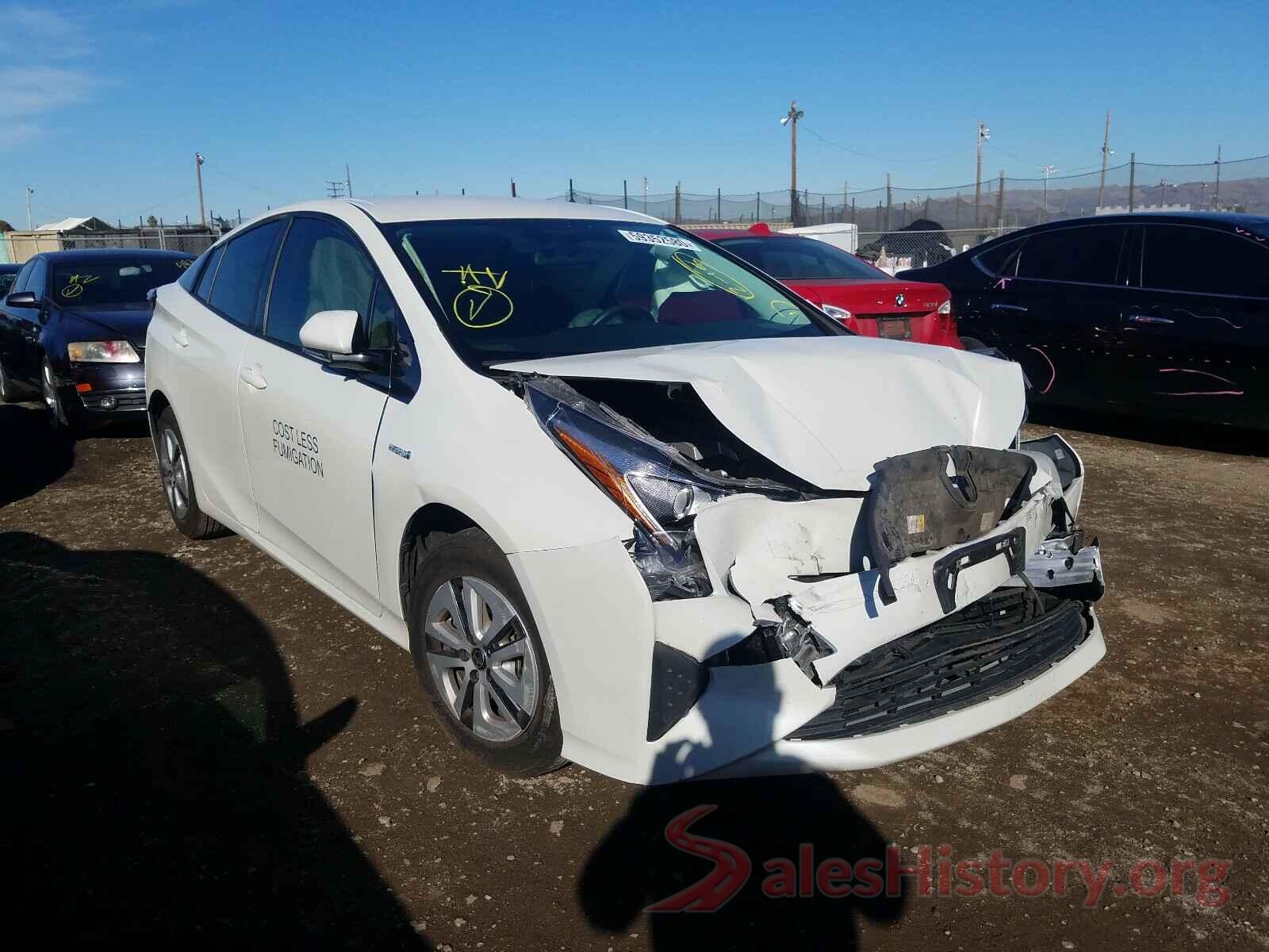 JTDKARFU6G3524377 2016 TOYOTA PRIUS