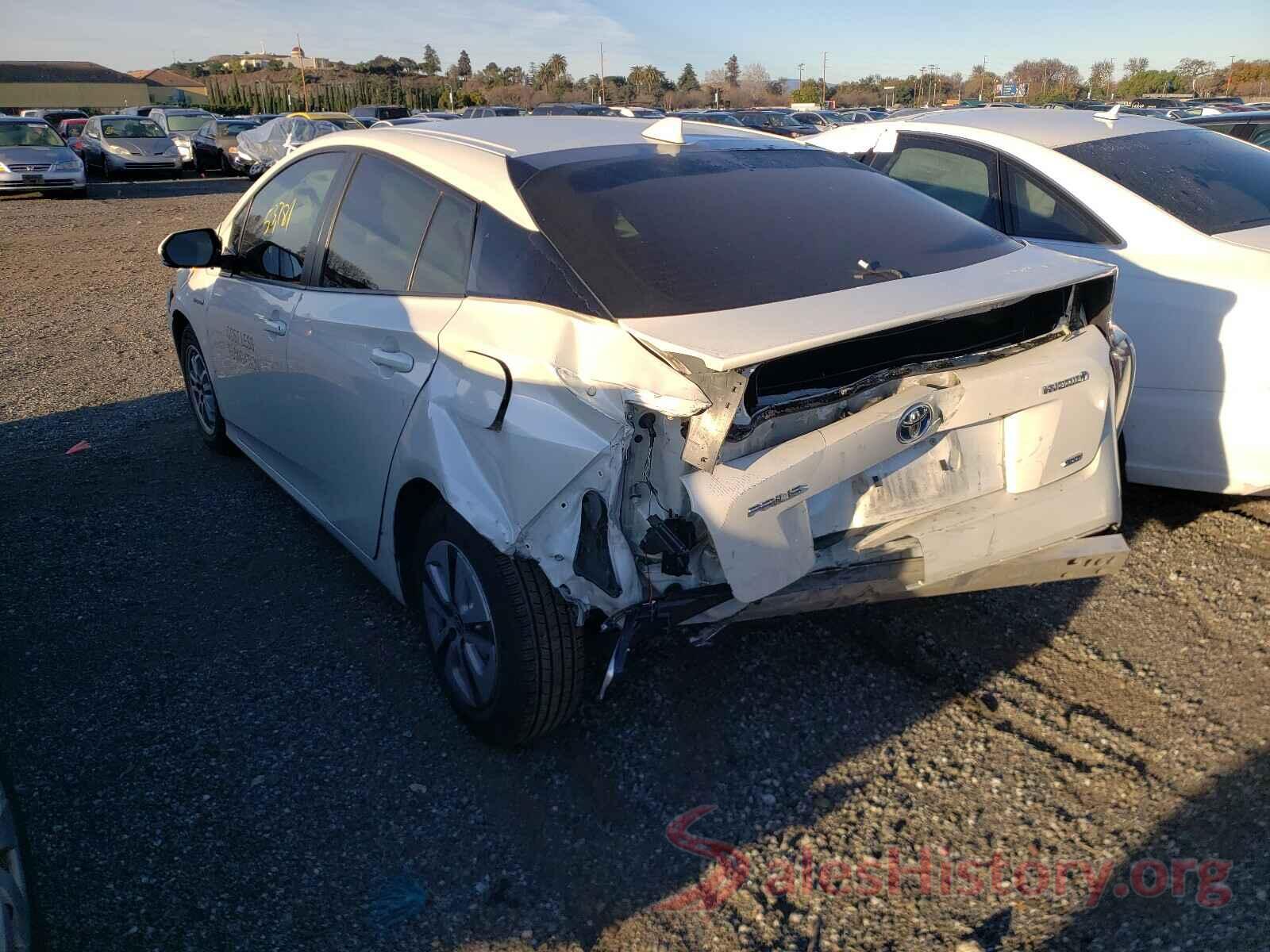 JTDKARFU6G3524377 2016 TOYOTA PRIUS