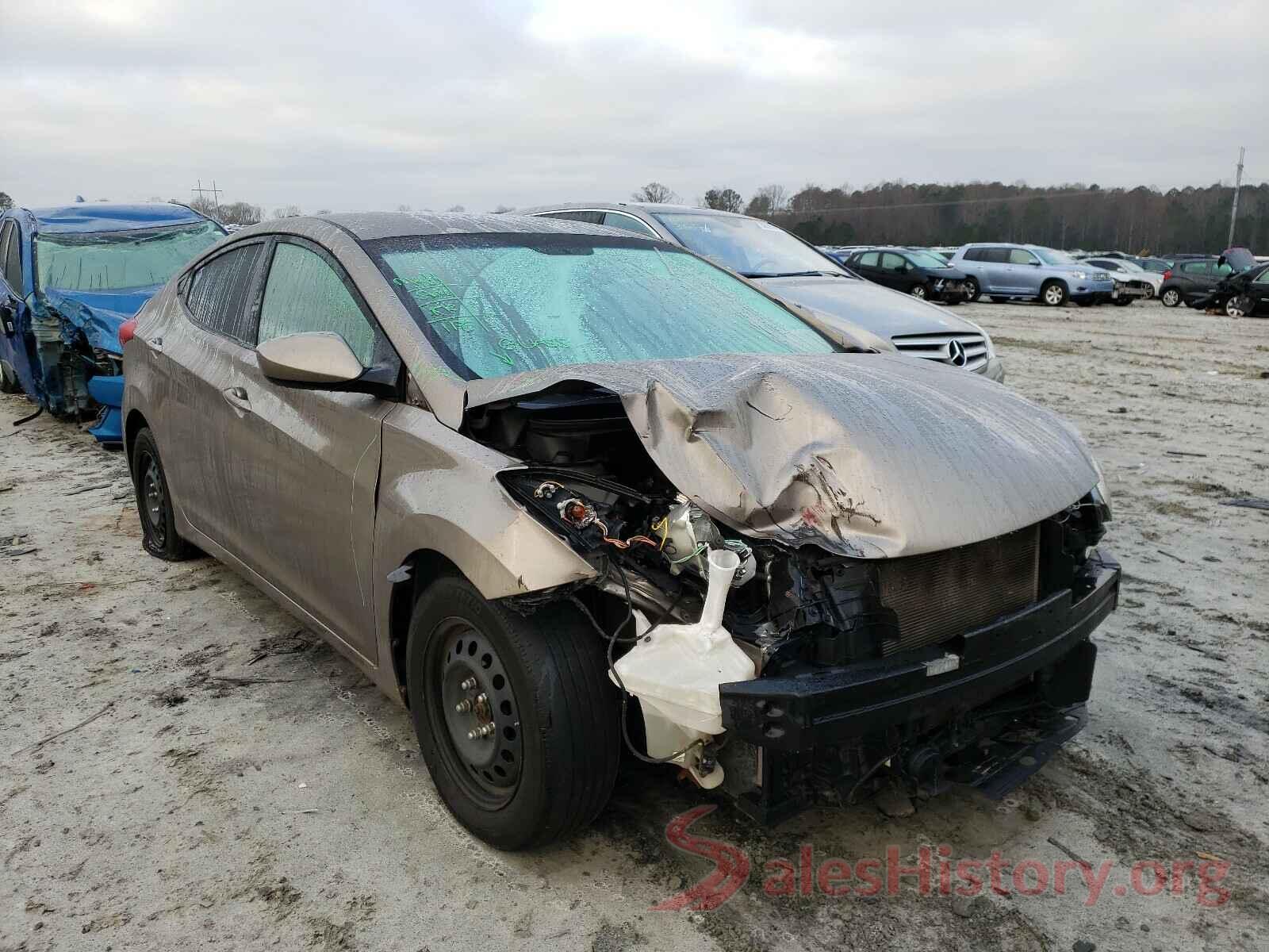 5NPDH4AE0GH726434 2016 HYUNDAI ELANTRA