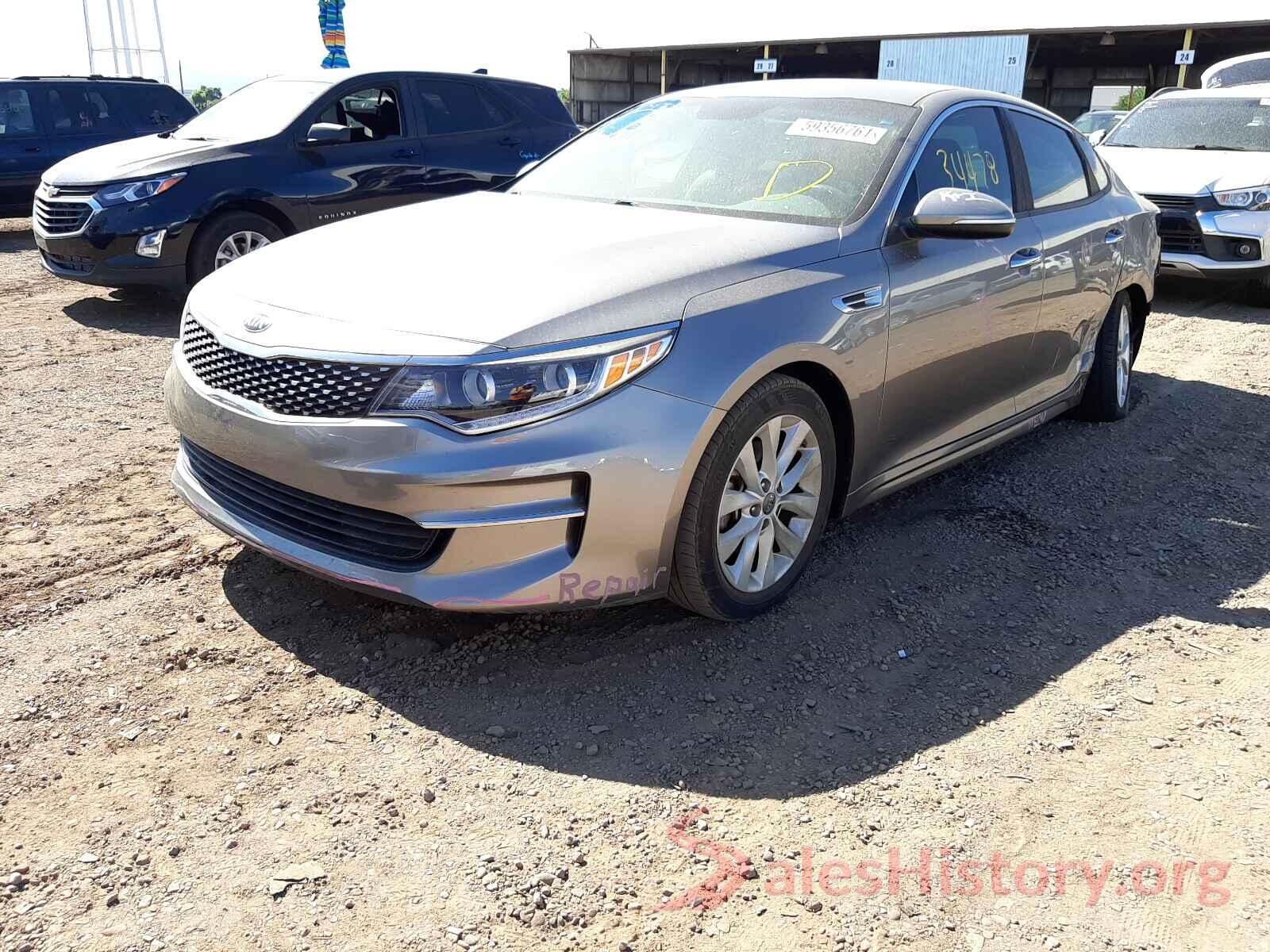 5XXGU4L35GG076578 2016 KIA OPTIMA