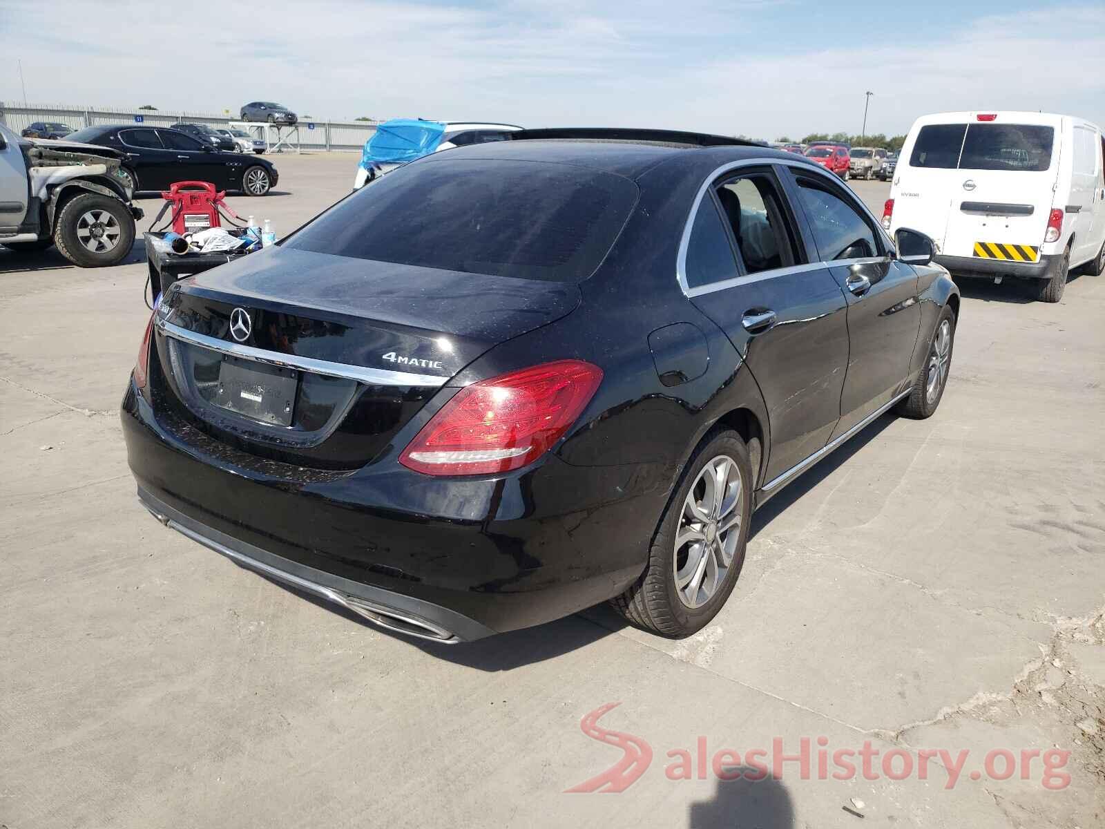 55SWF4KB8HU186316 2017 MERCEDES-BENZ C-CLASS