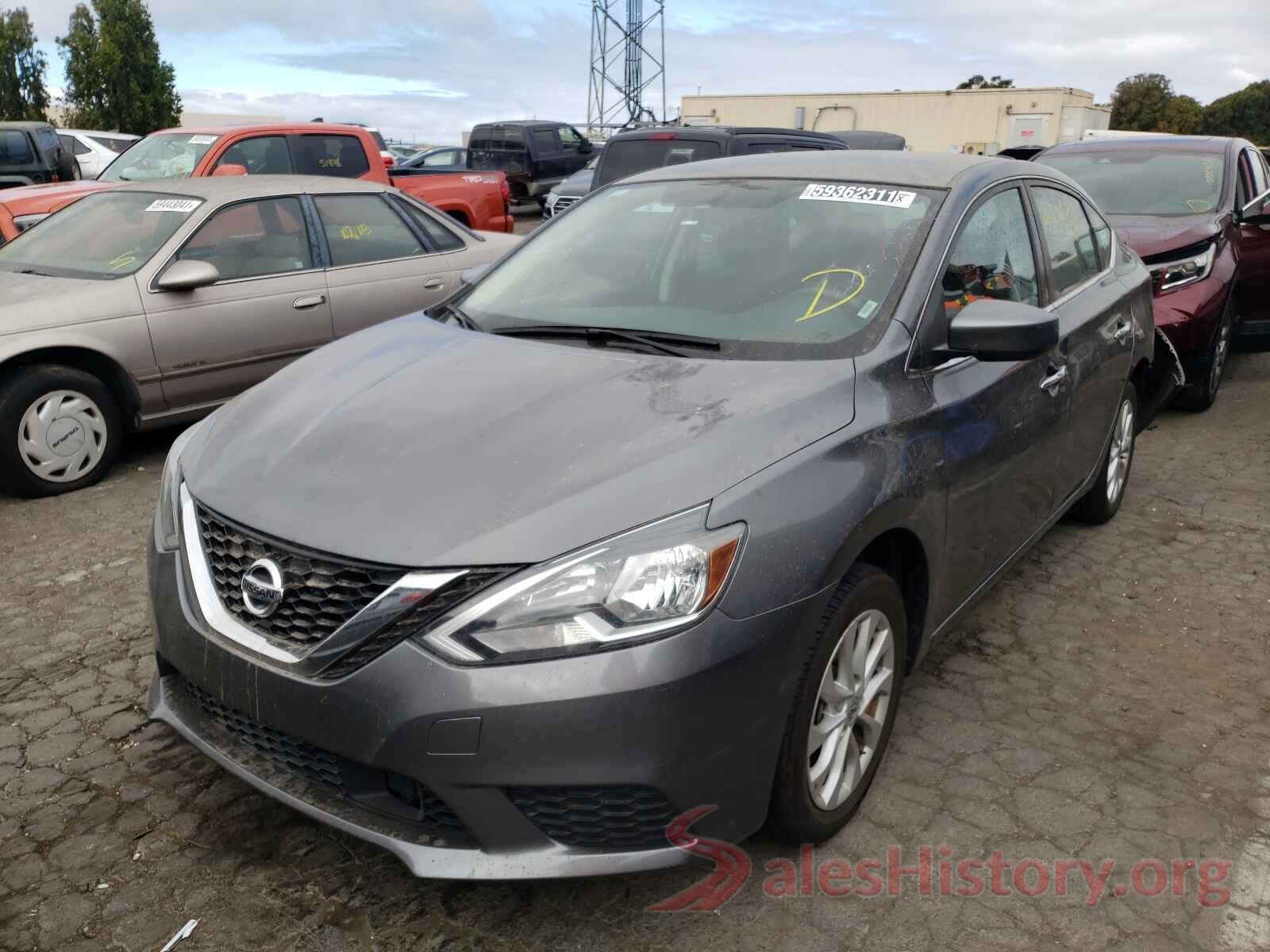 3N1AB7AP3KL625245 2019 NISSAN SENTRA