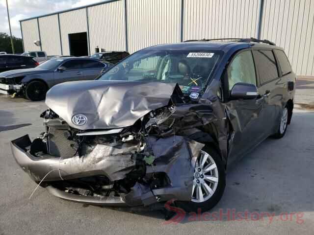 5TDDZ3DCXHS178939 2017 TOYOTA SIENNA