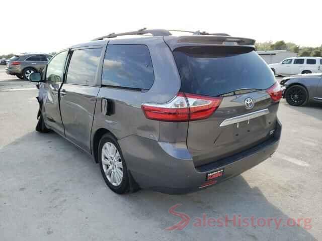 5TDDZ3DCXHS178939 2017 TOYOTA SIENNA