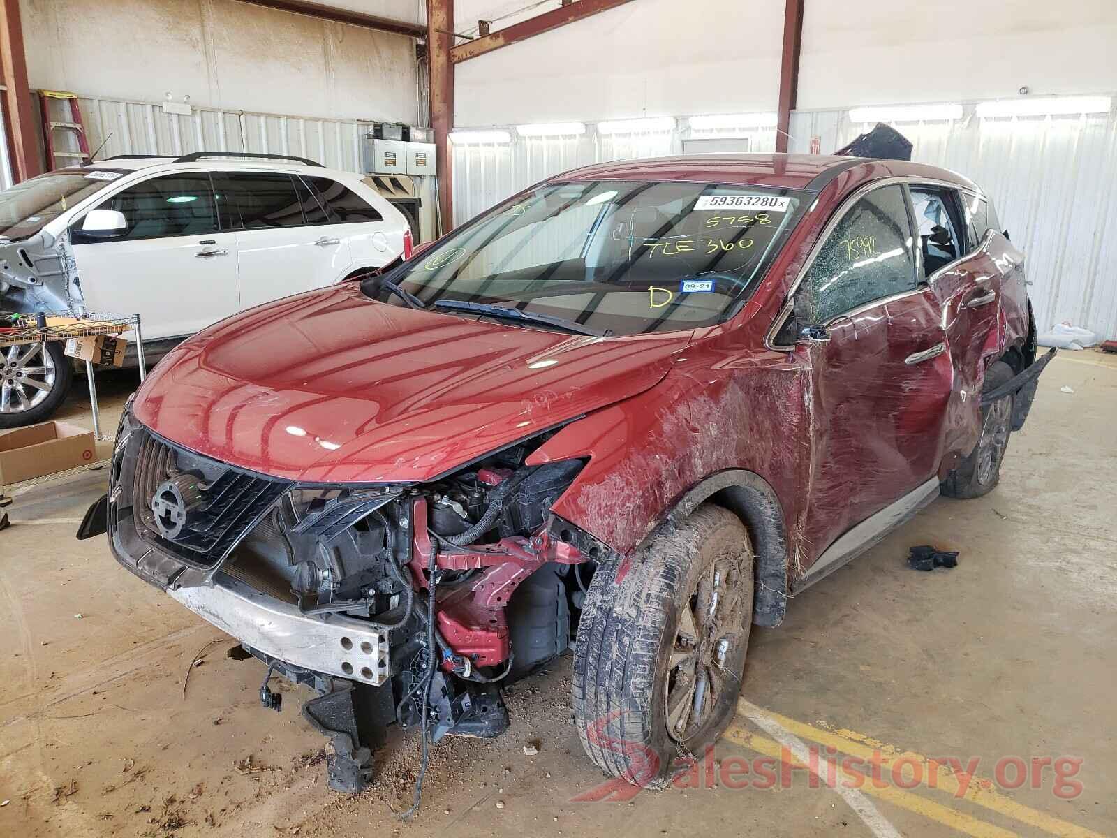 5N1AZ2MG1GN155758 2016 NISSAN MURANO