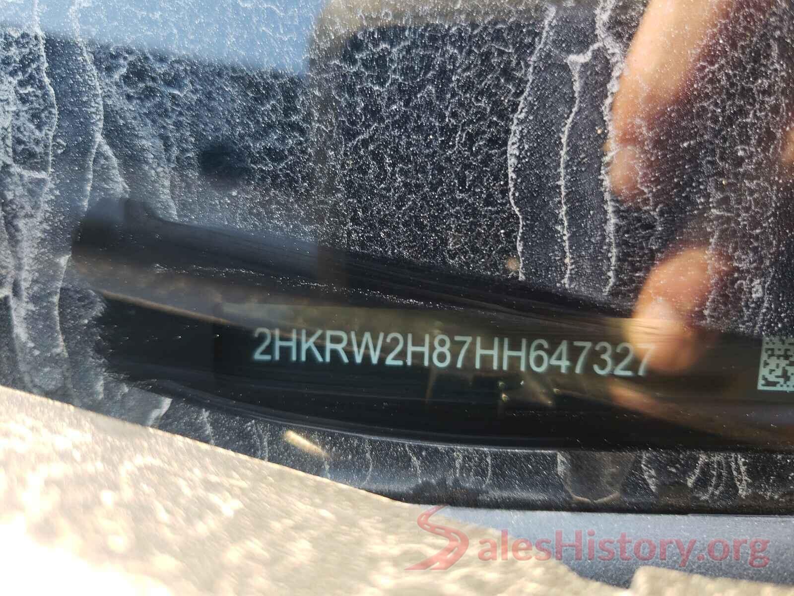 2HKRW2H87HH647327 2017 HONDA CRV