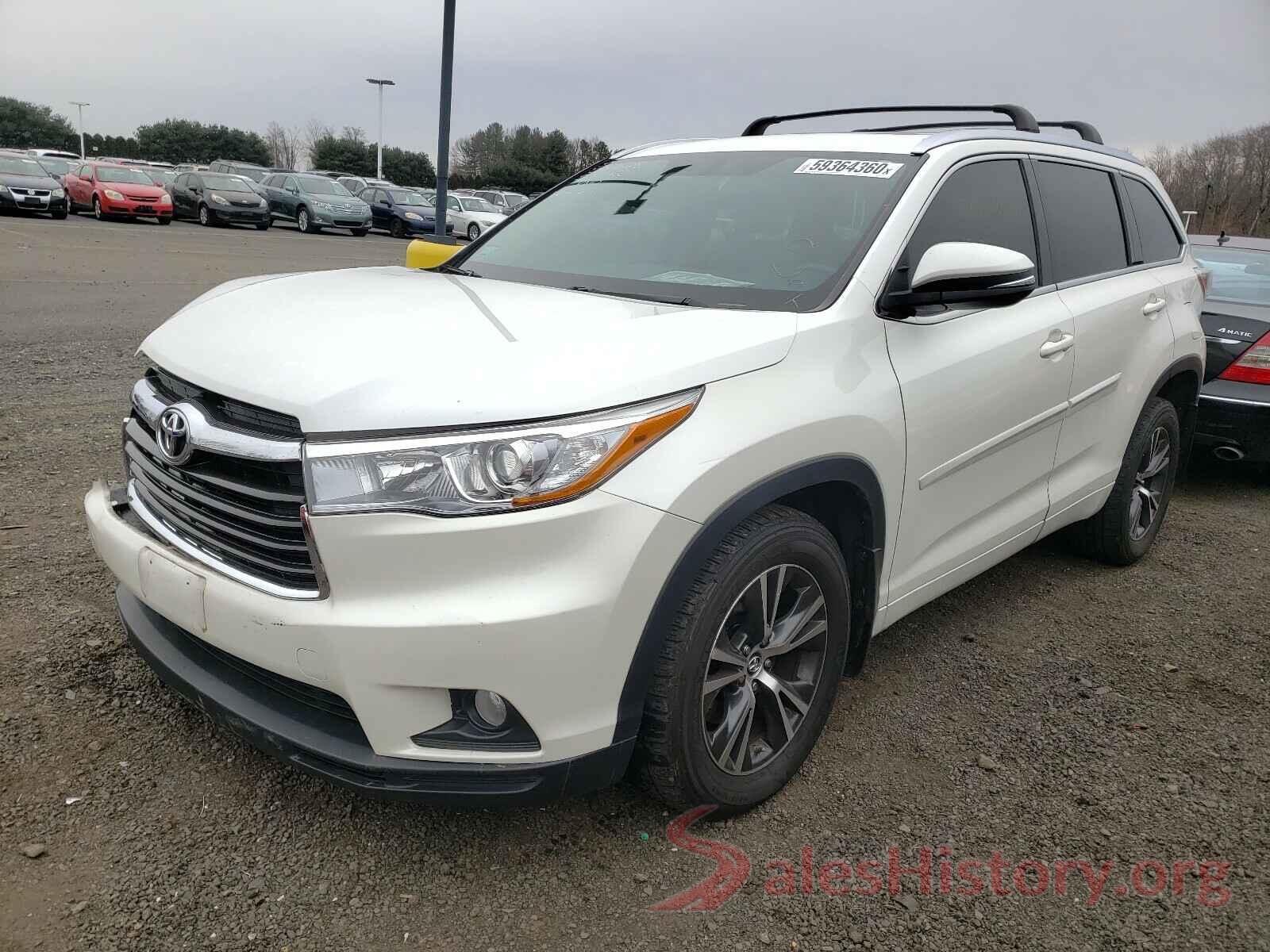 5TDJKRFH7GS334517 2016 TOYOTA HIGHLANDER