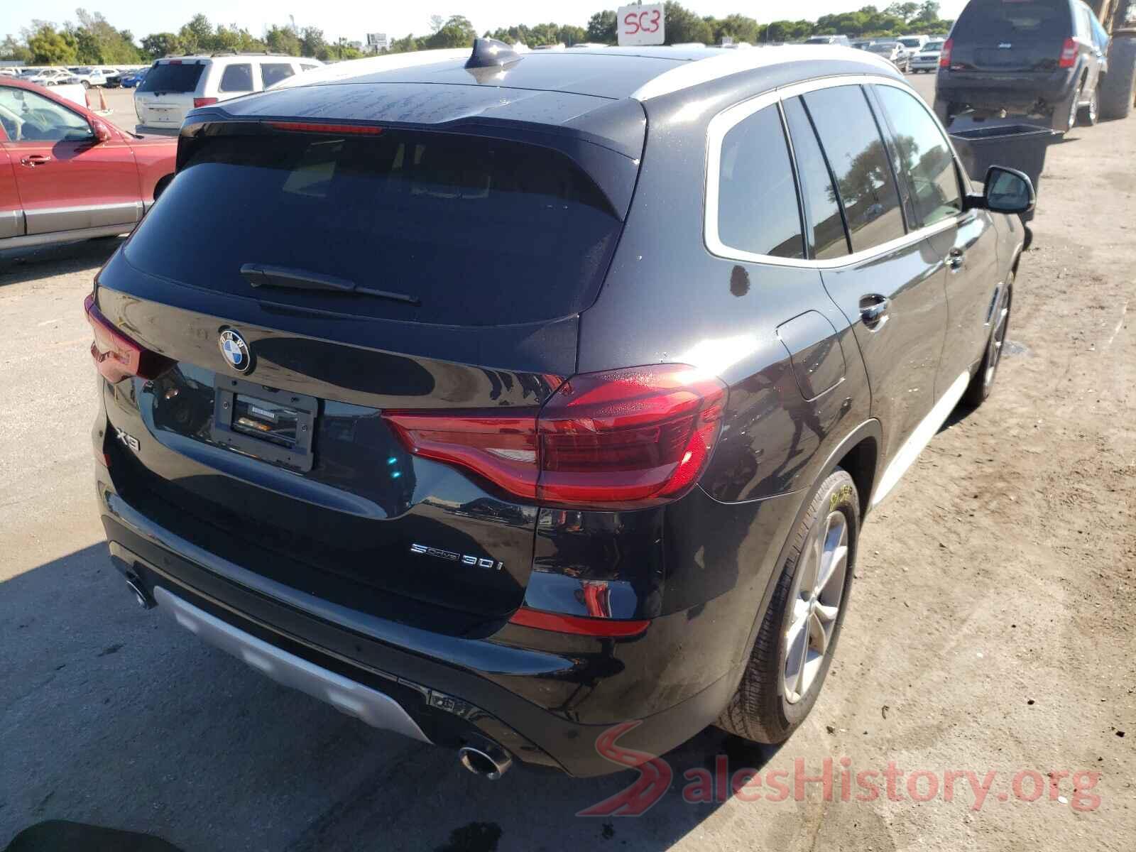 5UXTY3C07M9H99264 2021 BMW X3