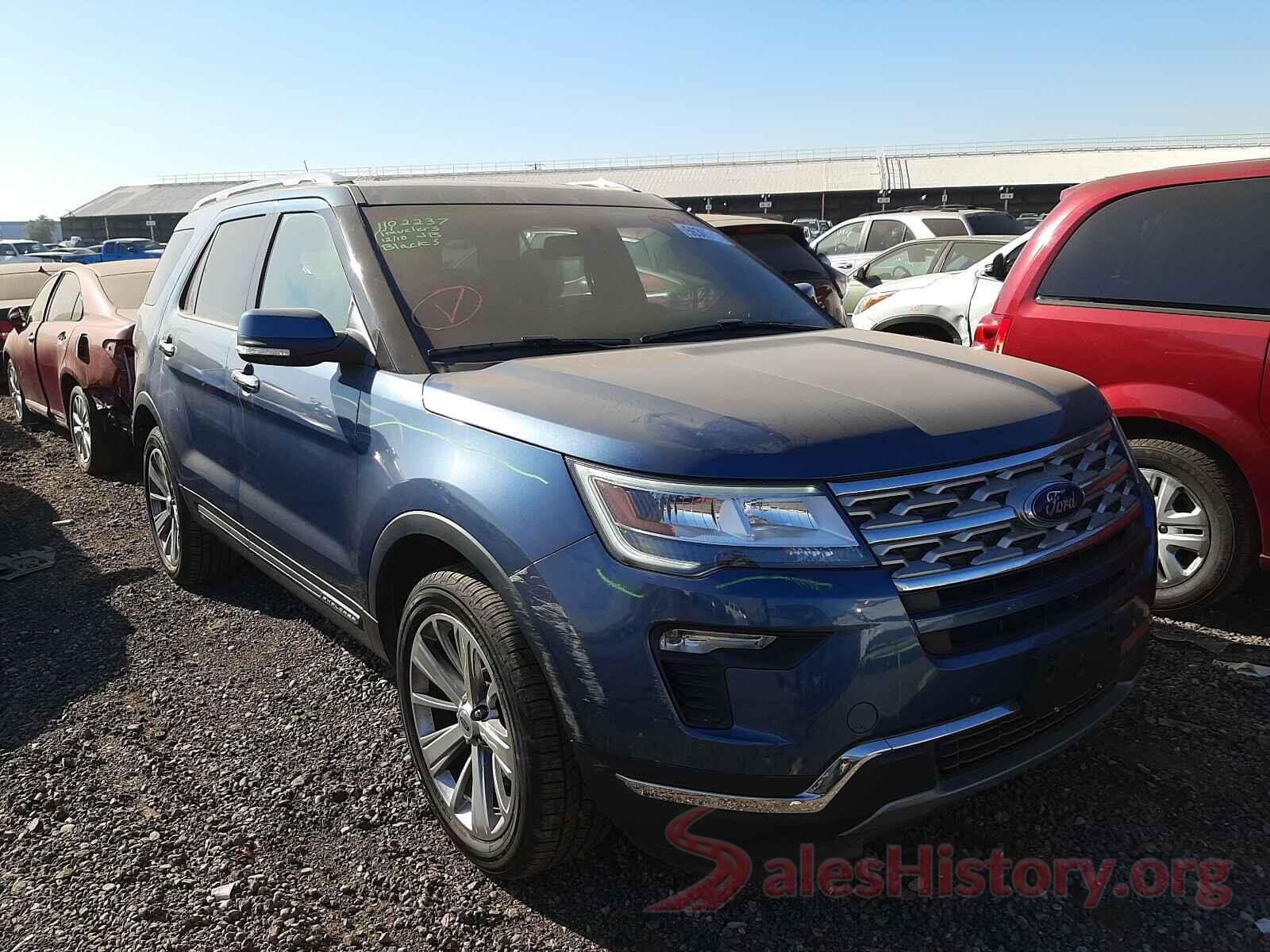 1FM5K8F84JGB80566 2018 FORD EXPLORER