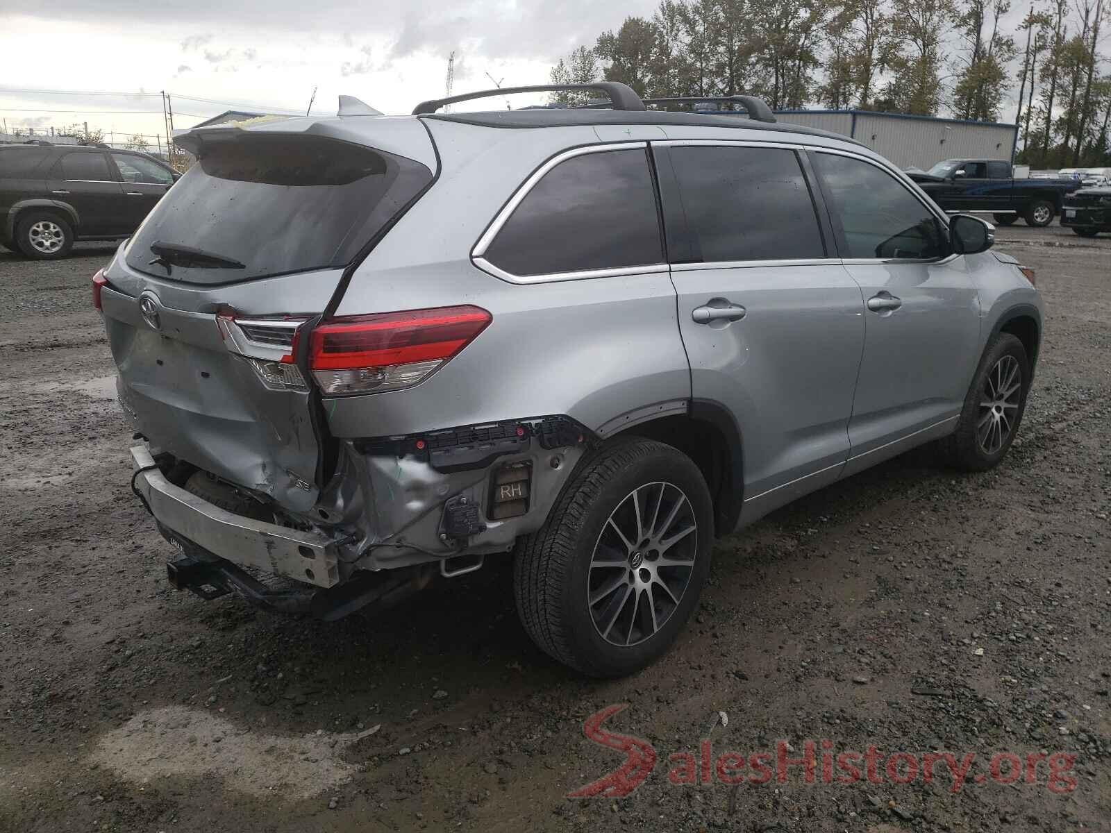 5TDKZRFH5HS195098 2017 TOYOTA HIGHLANDER