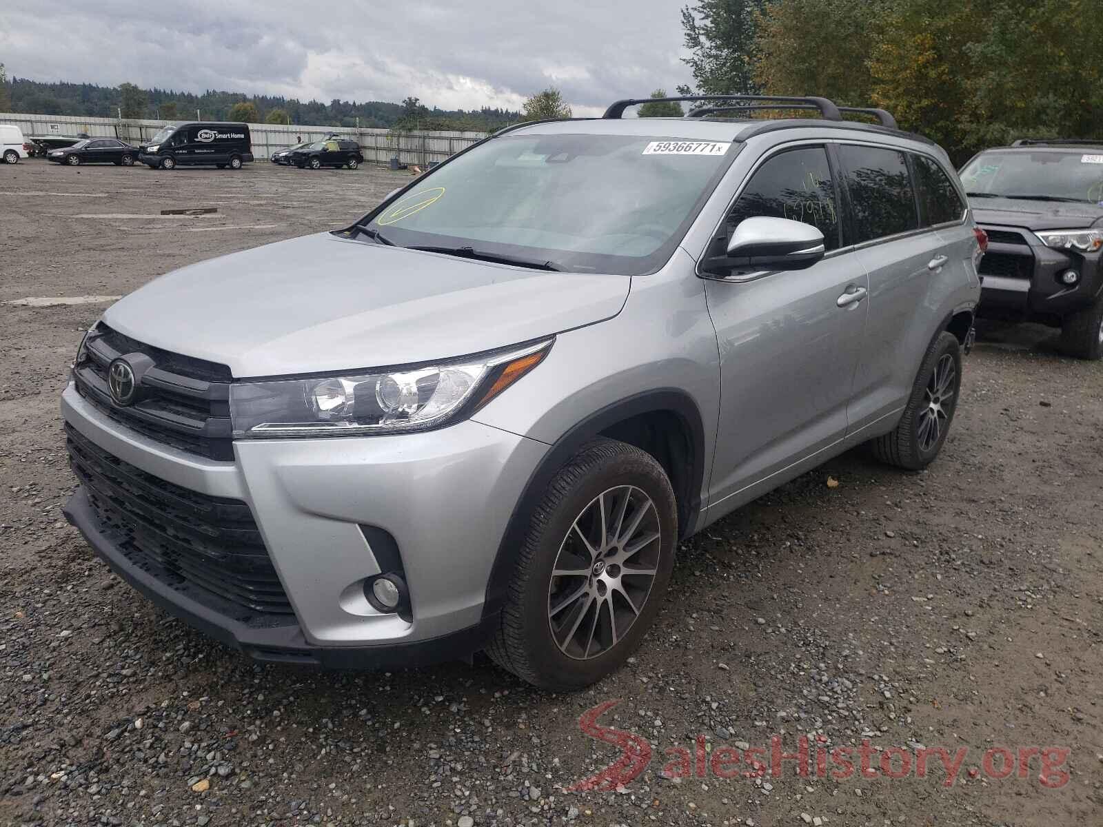 5TDKZRFH5HS195098 2017 TOYOTA HIGHLANDER